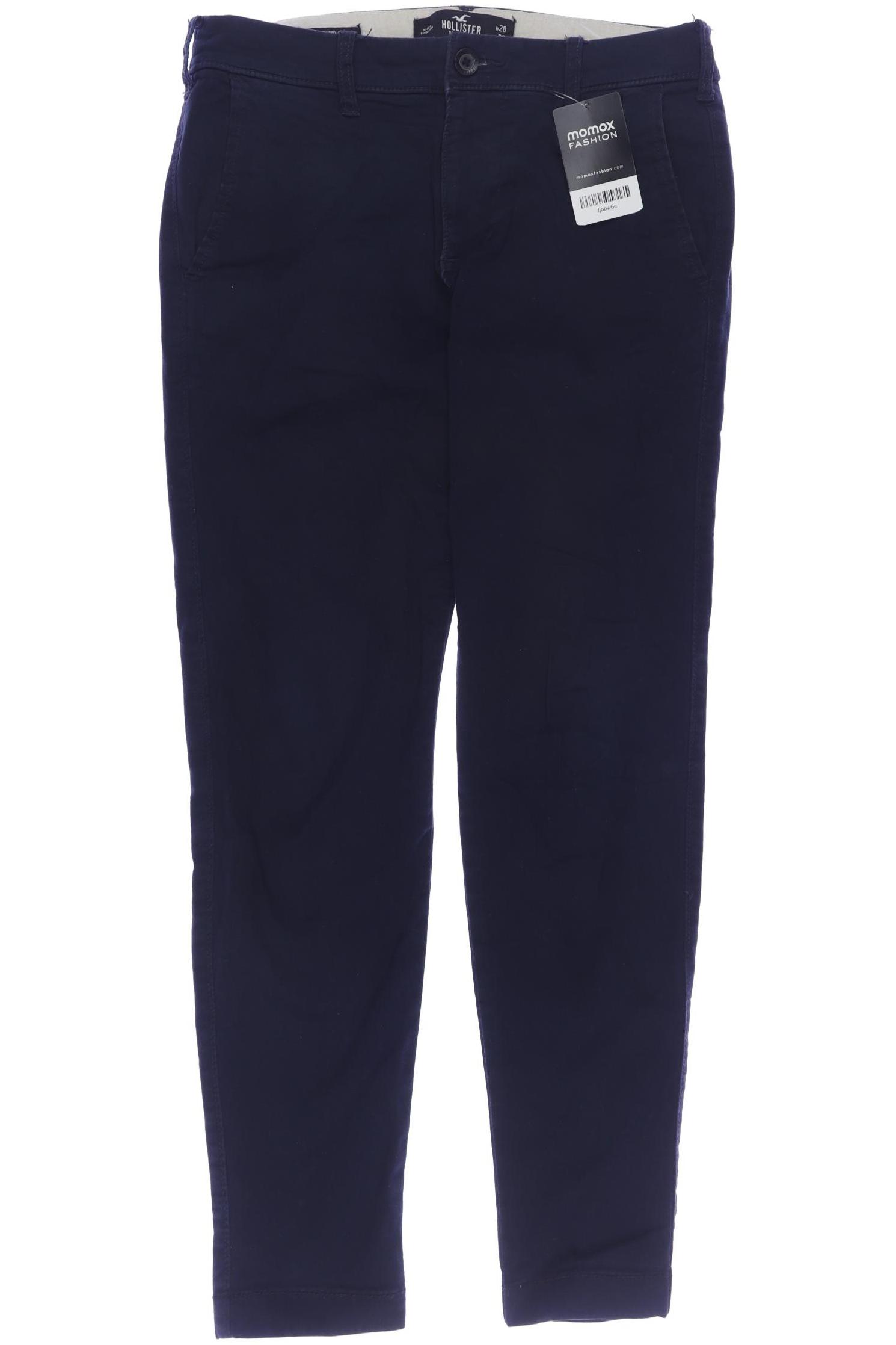 

Hollister Herren Stoffhose, marineblau, Gr. 28