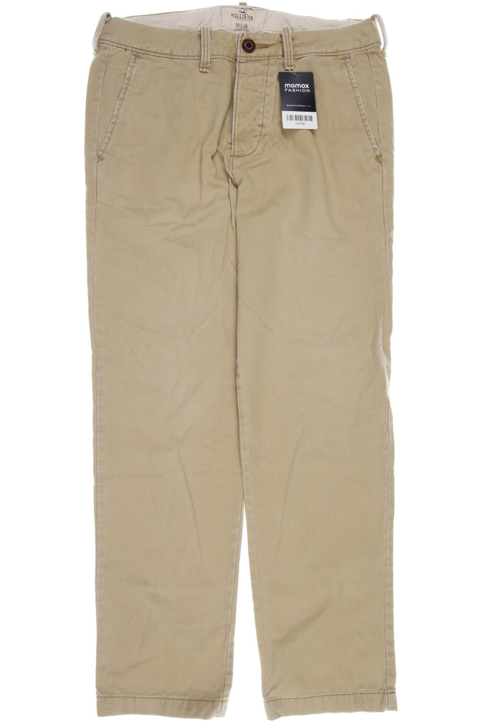 

Hollister Herren Stoffhose, beige, Gr. 46