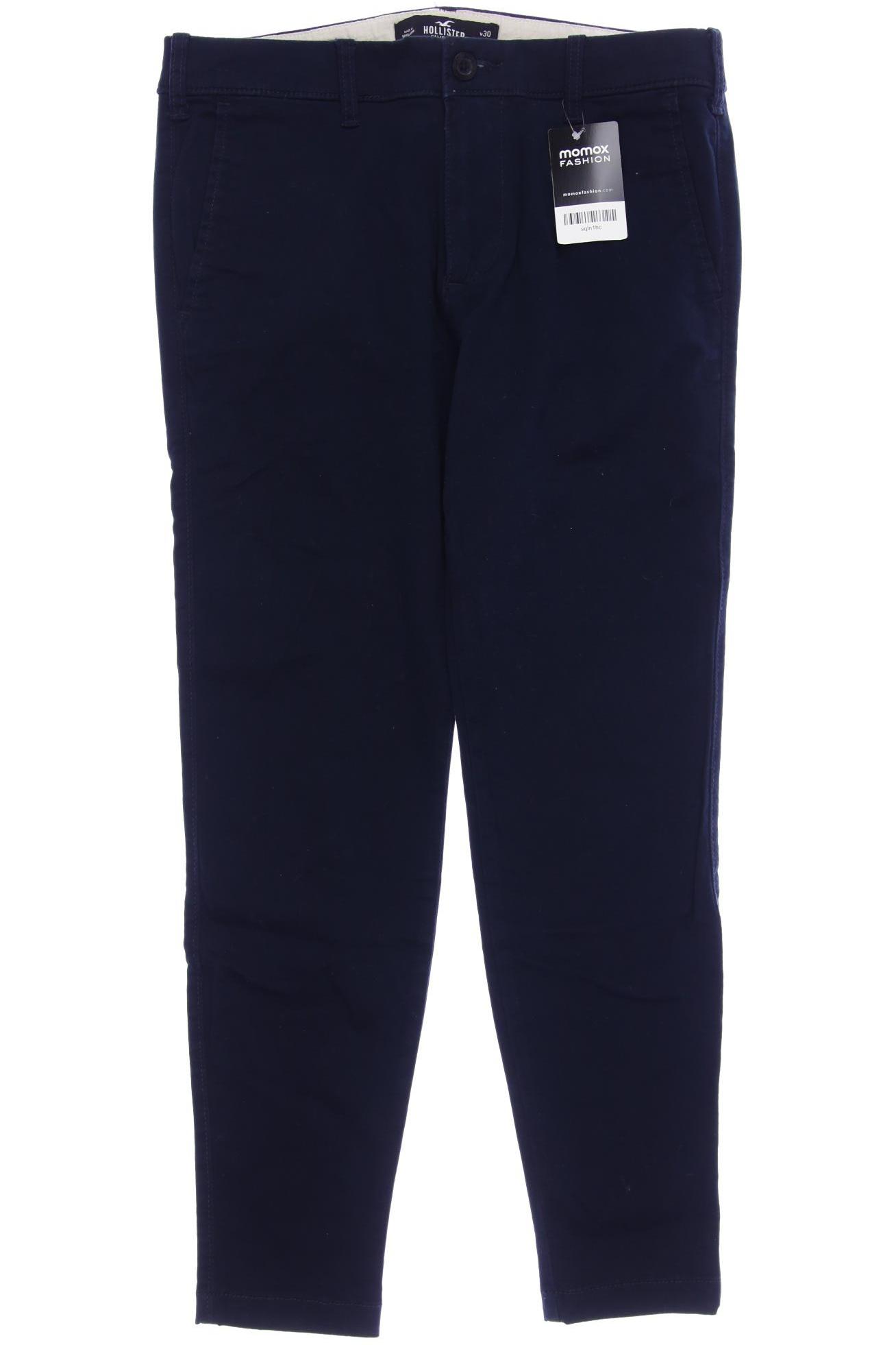 

Hollister Herren Stoffhose, marineblau