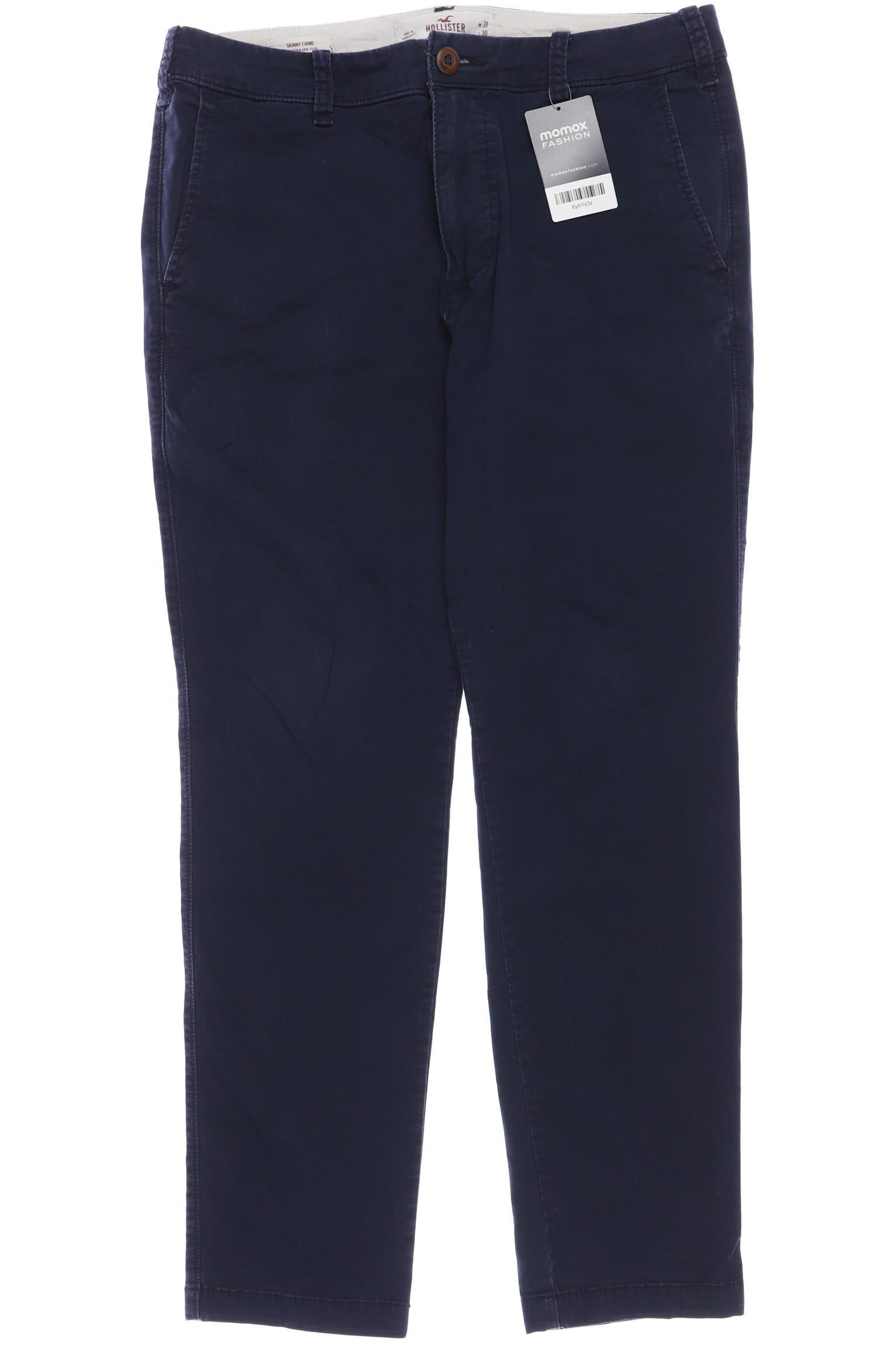 

Hollister Herren Stoffhose, marineblau