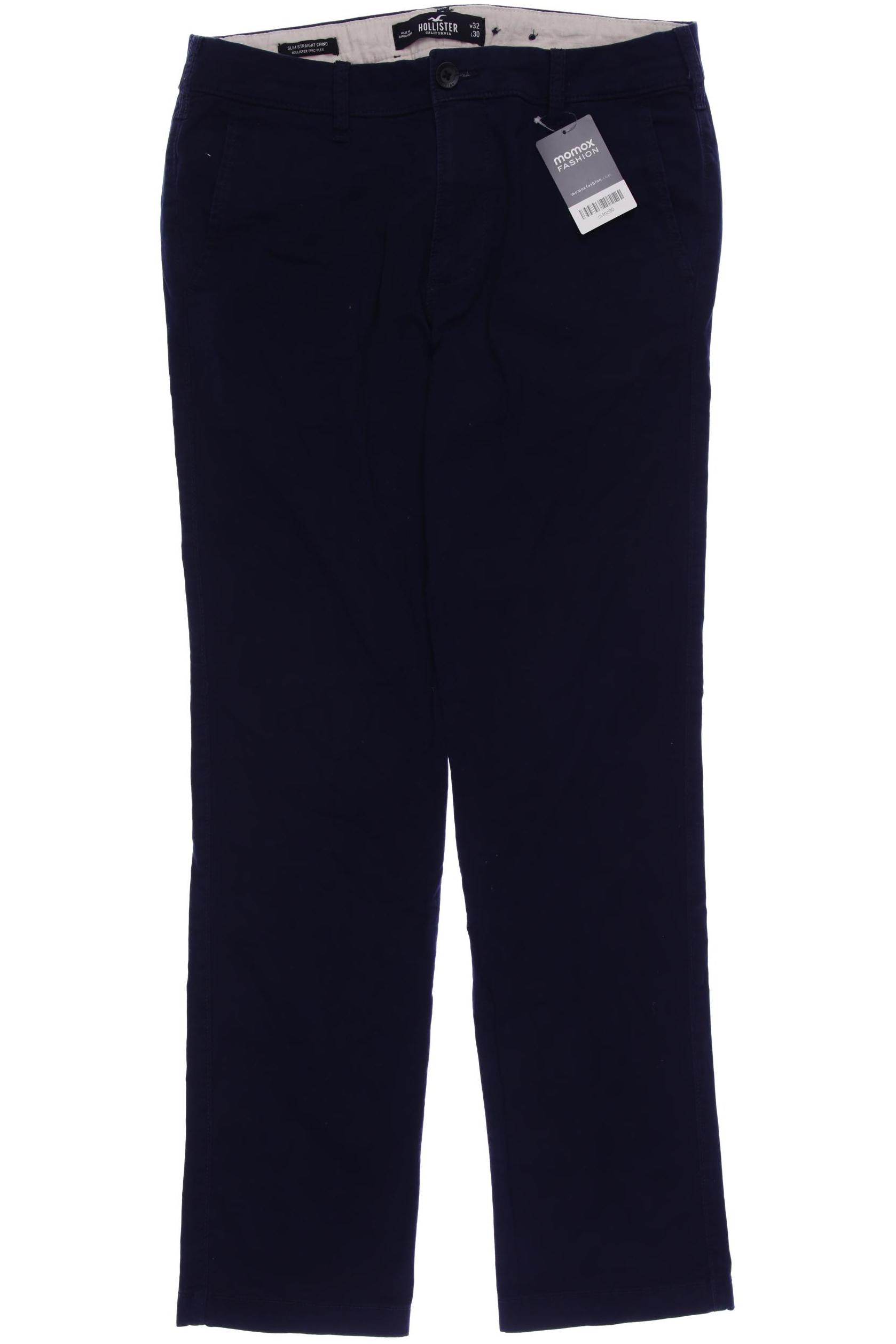 

Hollister Herren Stoffhose, marineblau