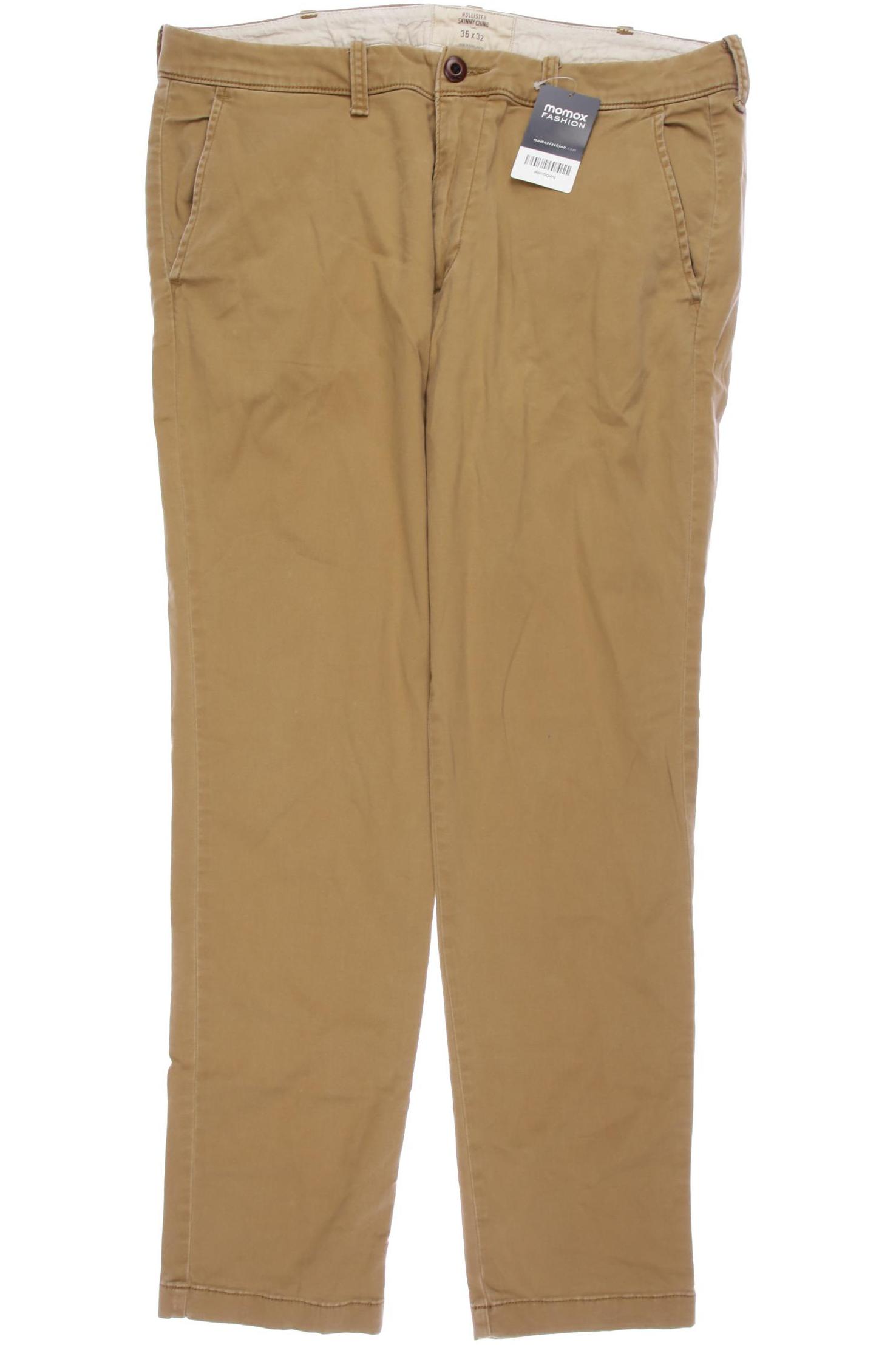 

Hollister Herren Stoffhose, beige, Gr. 36