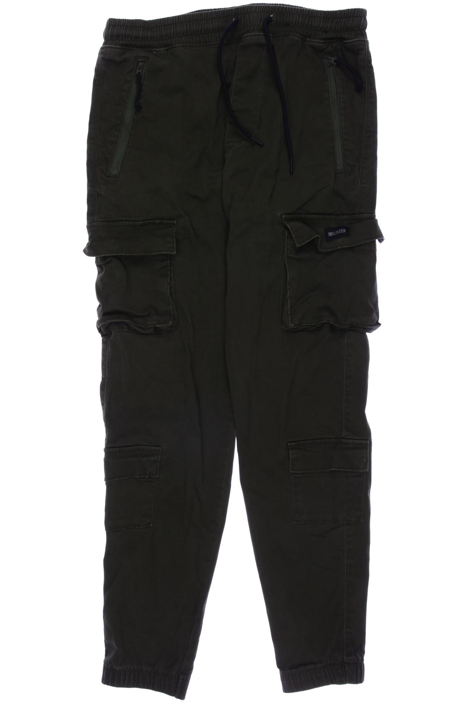 

Hollister Herren Stoffhose, grün, Gr. 0