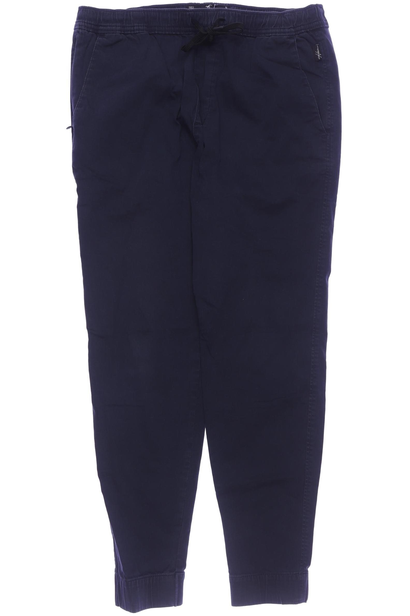 

Hollister Herren Stoffhose, blau, Gr. 0