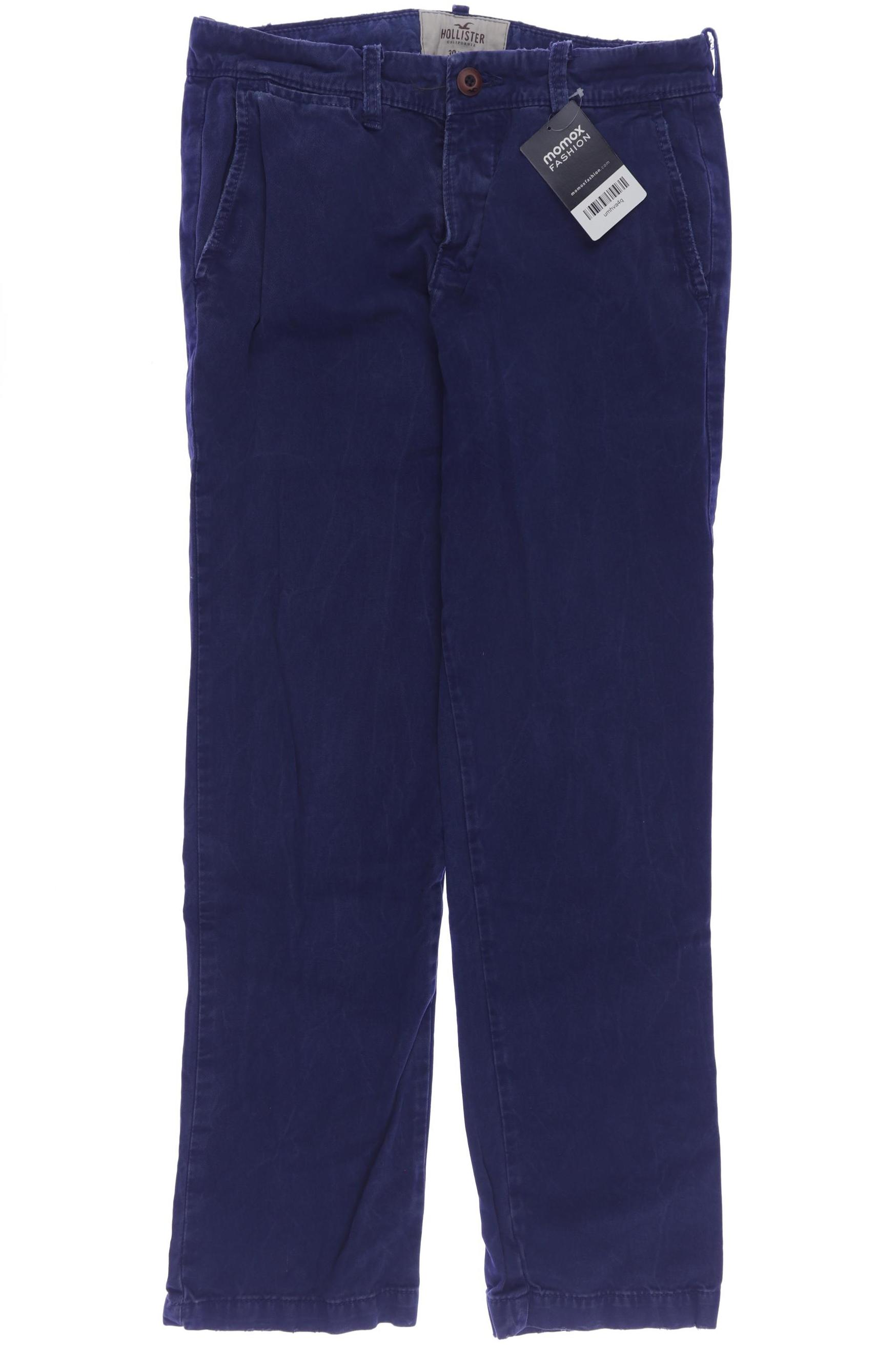 

Hollister Herren Stoffhose, blau, Gr. 30