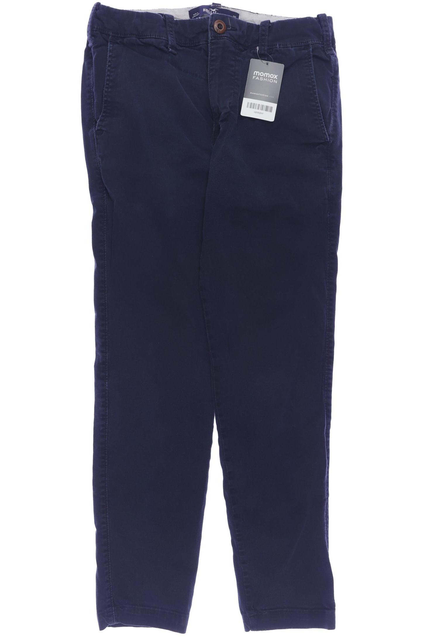 Thumbnail - Hollister Herren Stoffhose, marineblau, Gr. 28