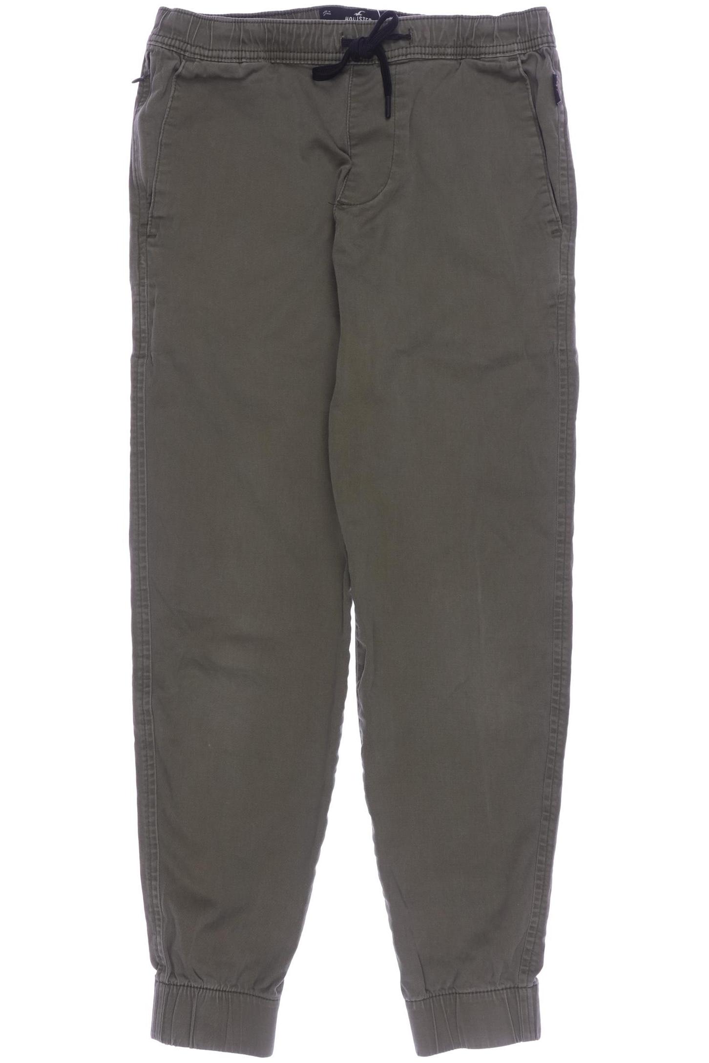

Hollister Herren Stoffhose, grün, Gr. 0