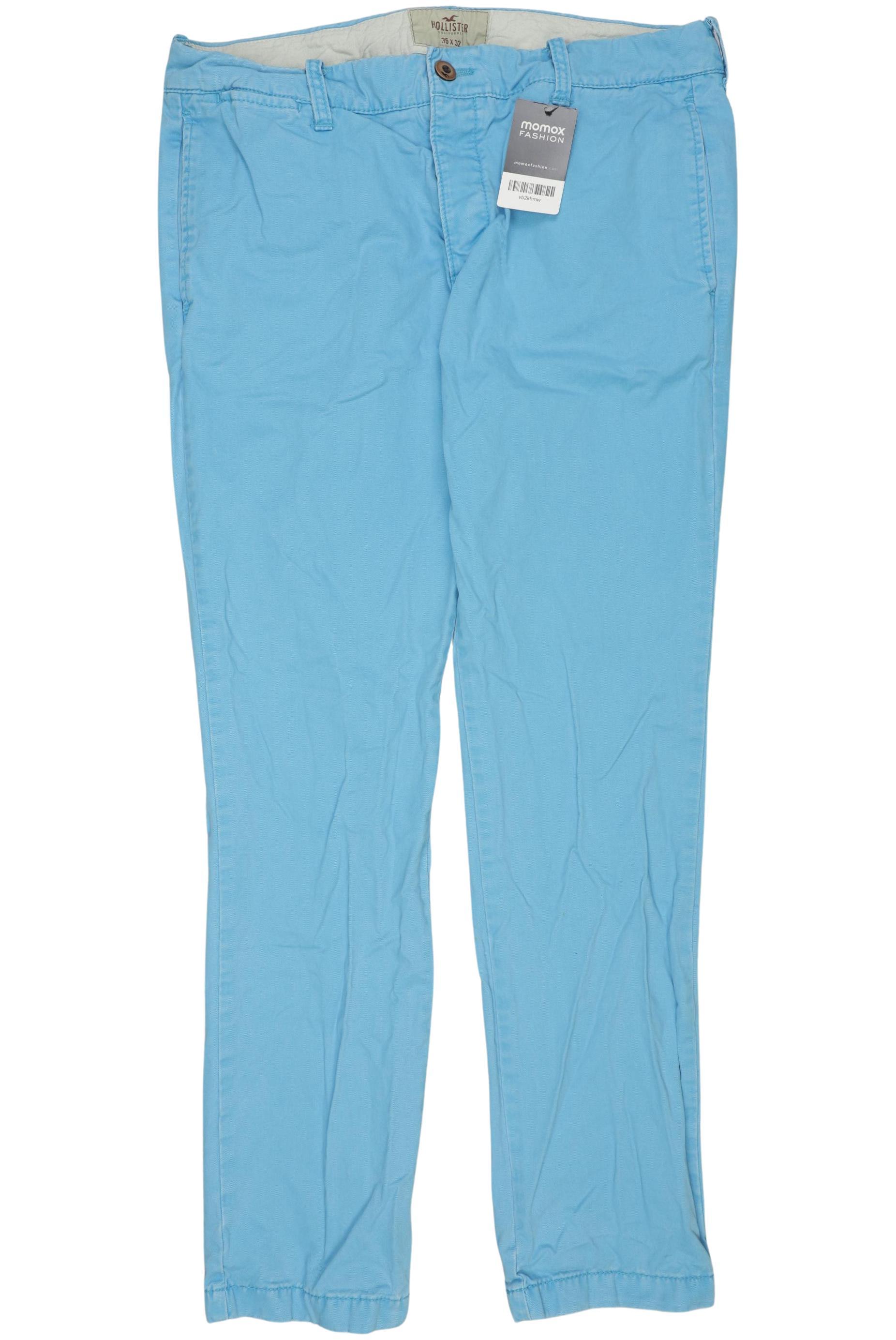

Hollister Herren Stoffhose, hellblau, Gr. 36