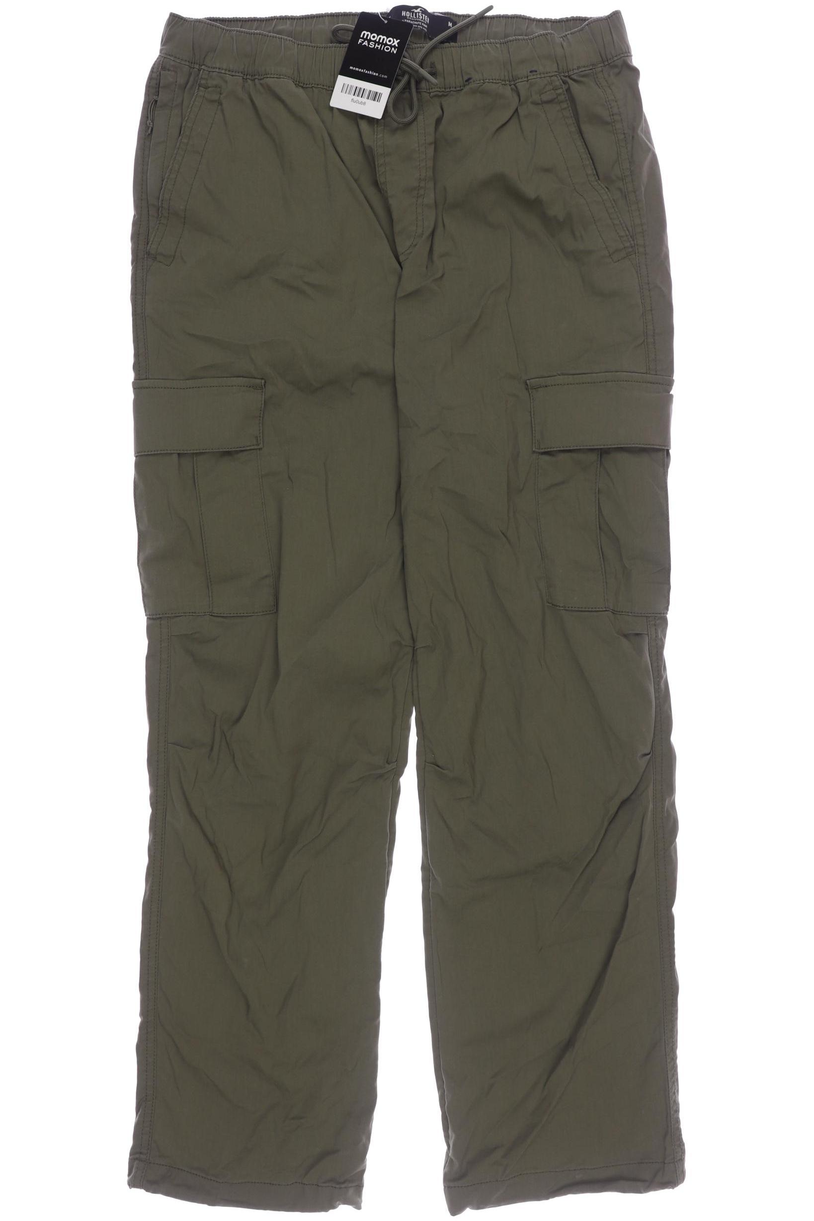 

Hollister Herren Stoffhose, grün, Gr. 0