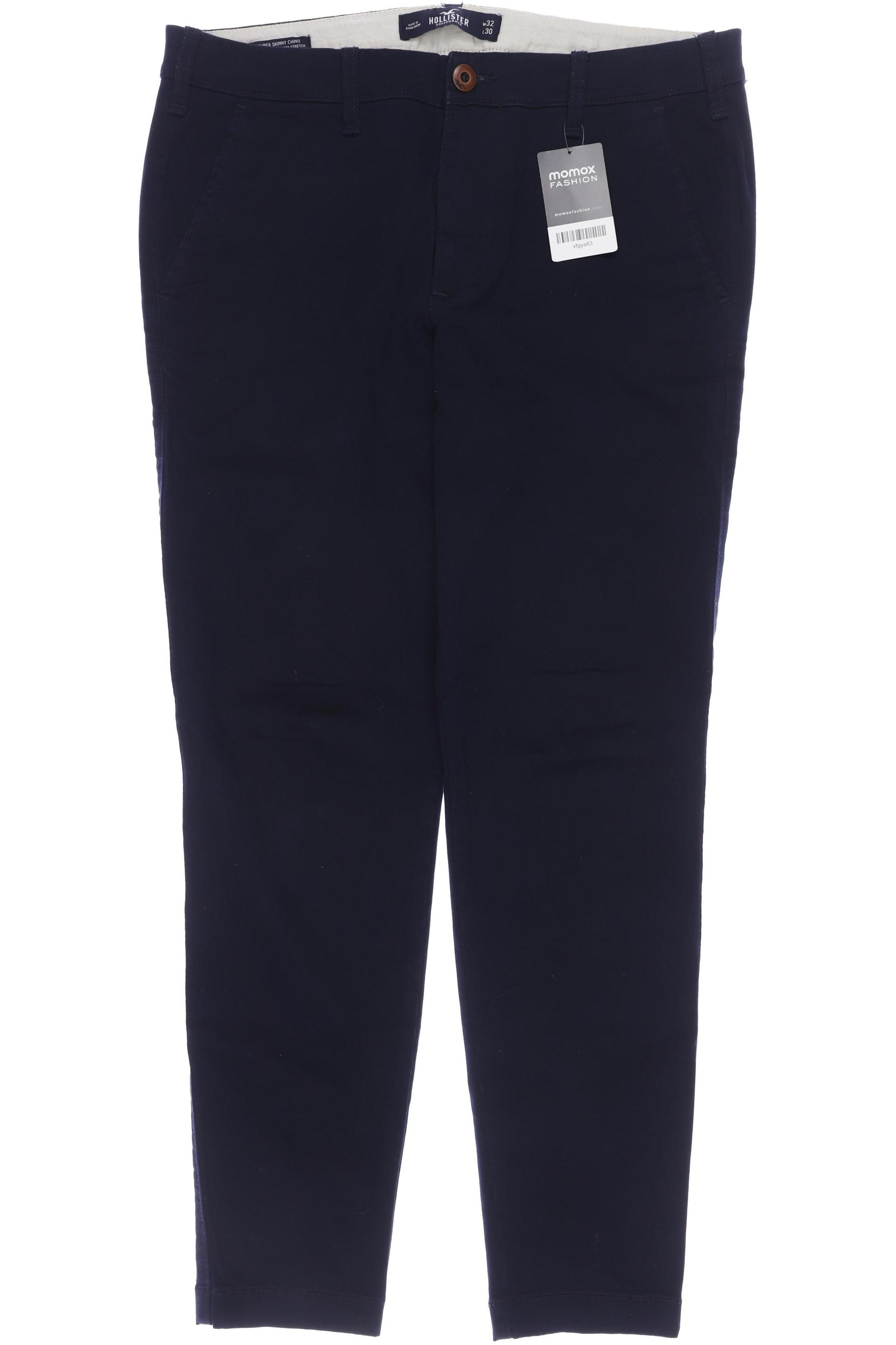 

Hollister Herren Stoffhose, marineblau