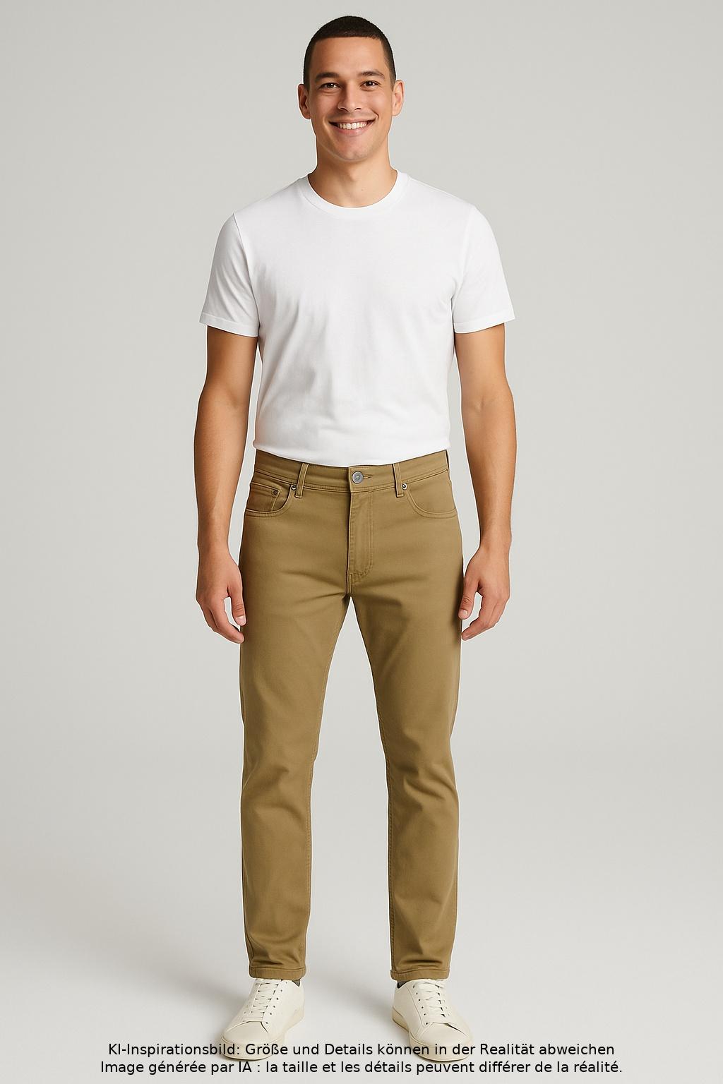 

Hollister Herren Stoffhose, beige, Gr. 31