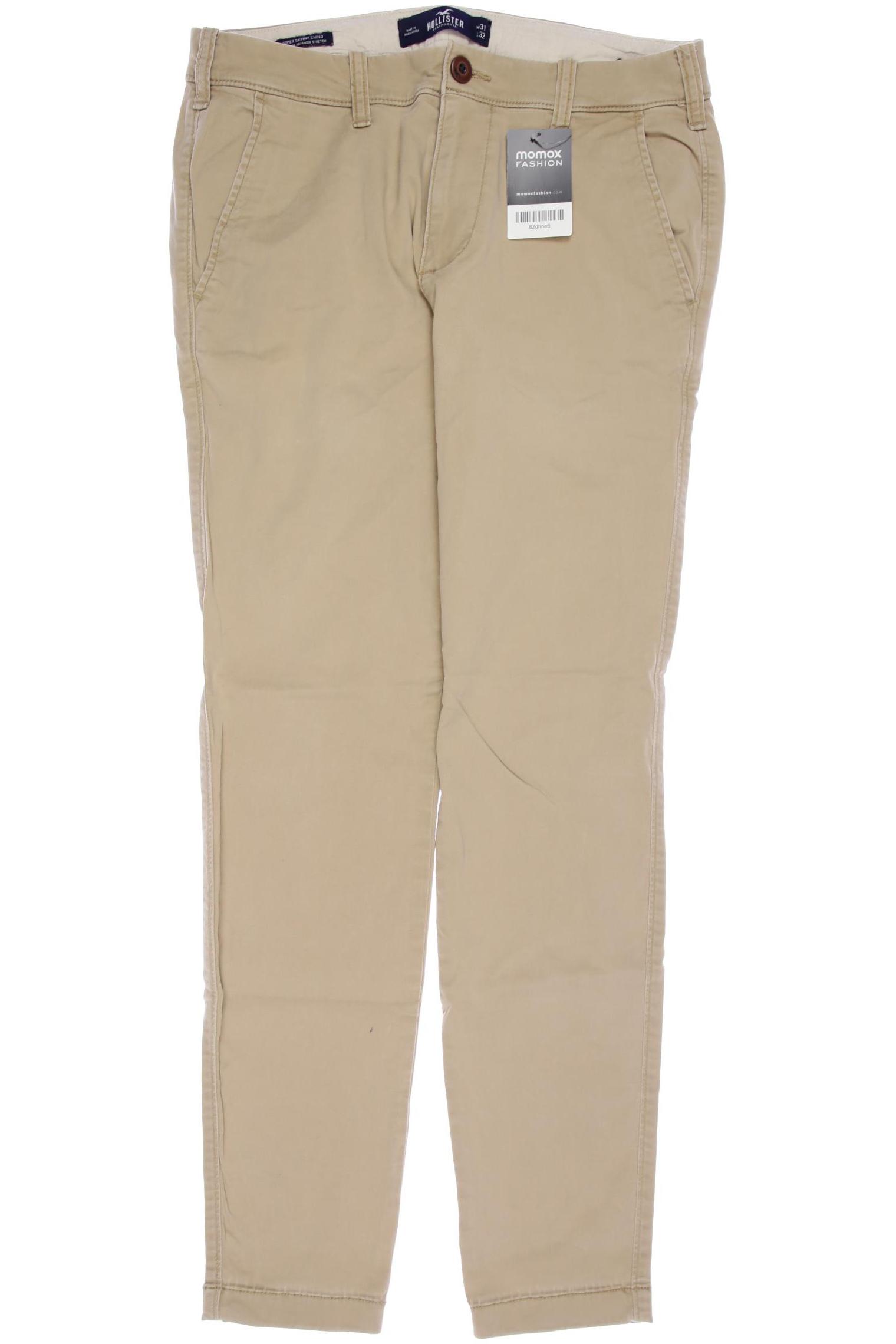 

Hollister Herren Stoffhose, beige, Gr. 31