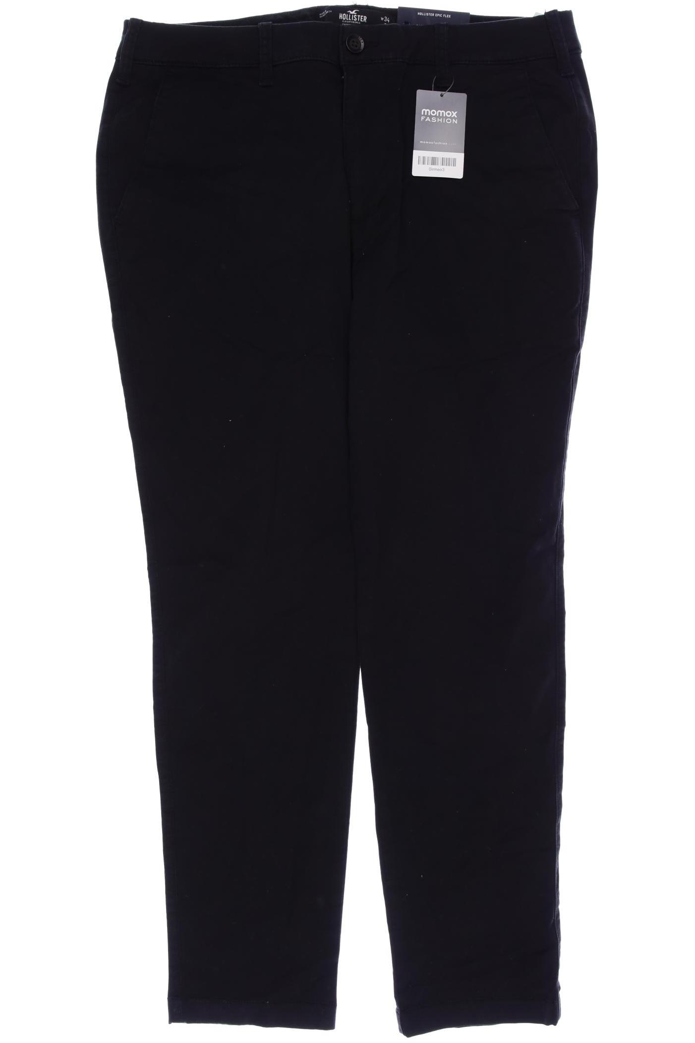 

Hollister Herren Stoffhose, schwarz, Gr. 34