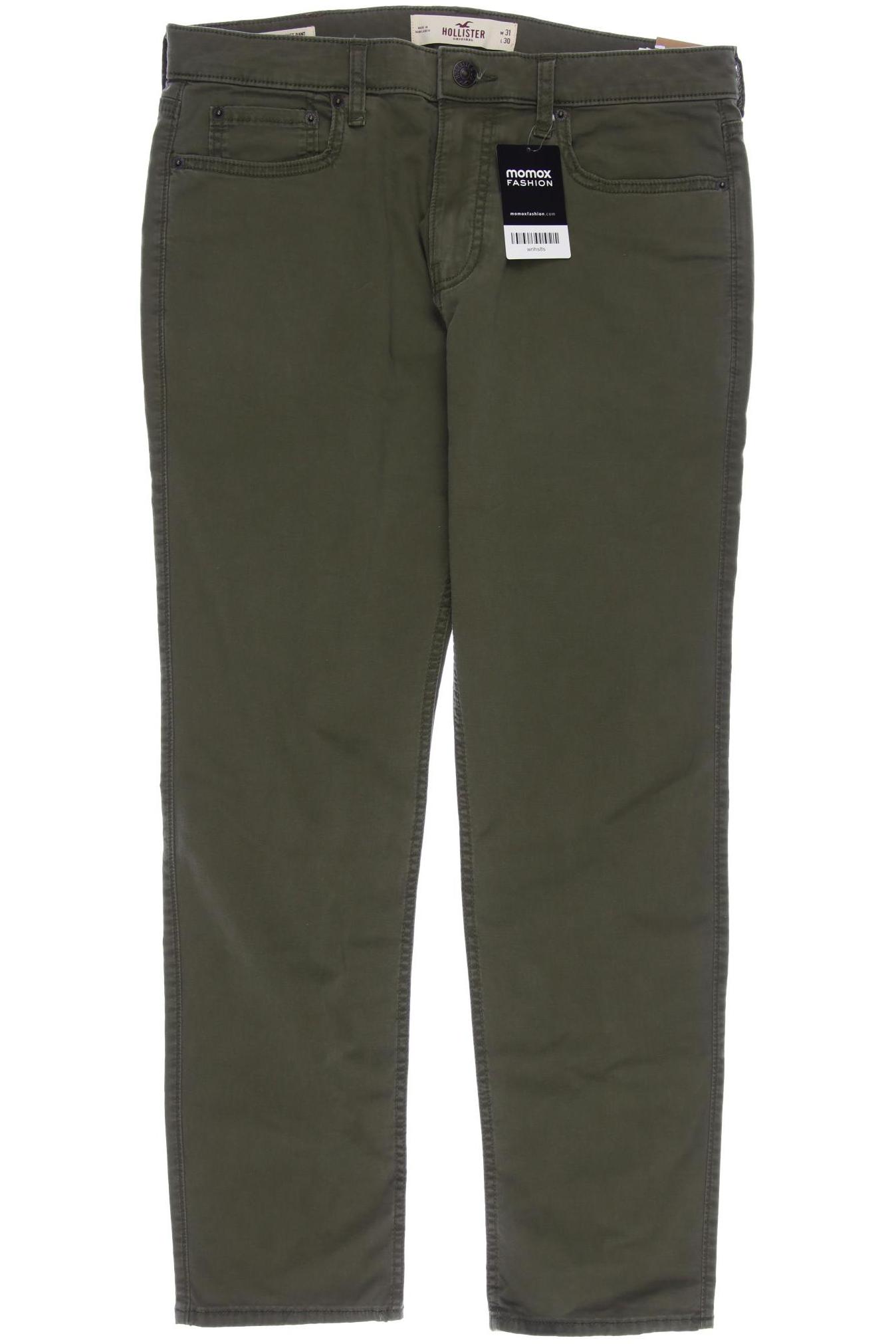 

Hollister Herren Stoffhose, grün, Gr. 31