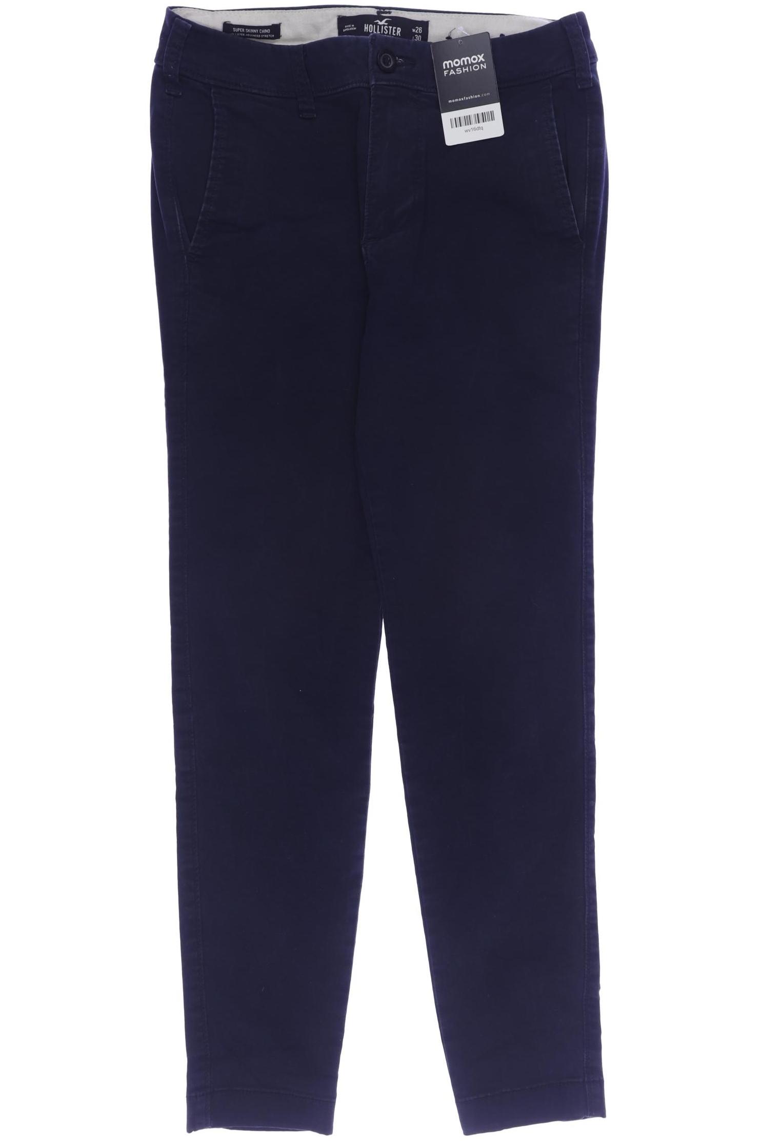 

Hollister Herren Stoffhose, marineblau, Gr. 26