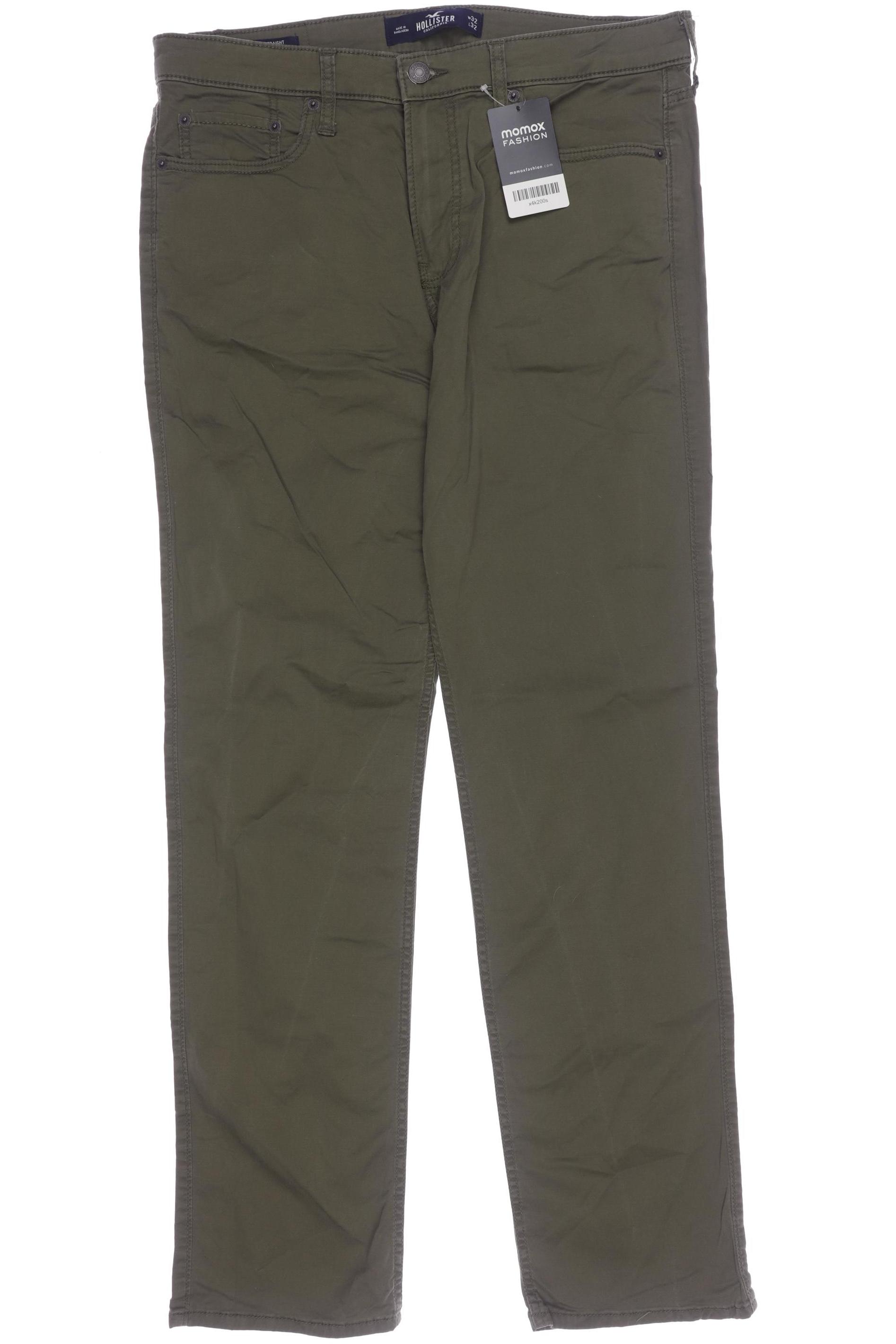 

Hollister Herren Stoffhose, grün, Gr. 32