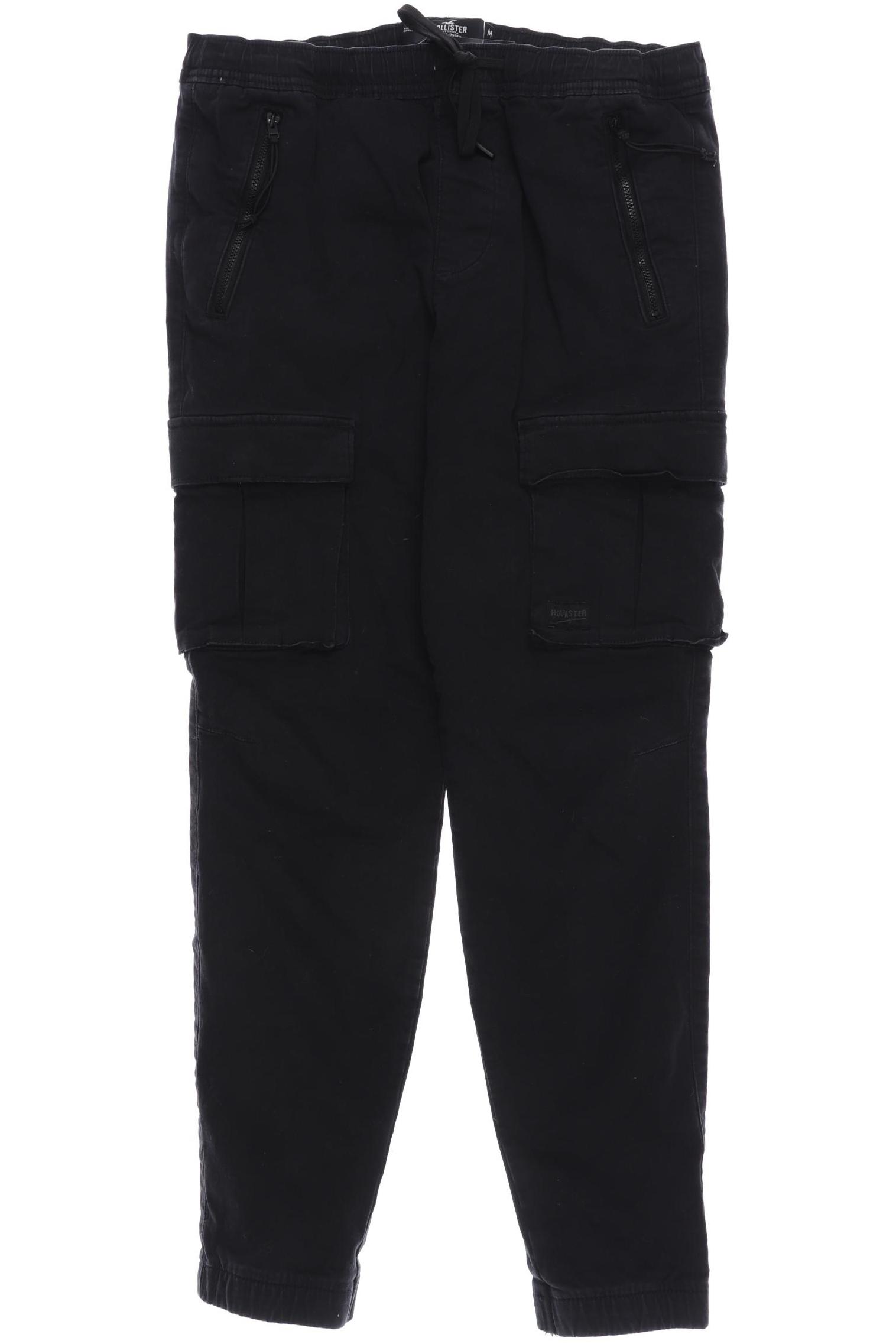 

Hollister Herren Stoffhose, schwarz, Gr. 0