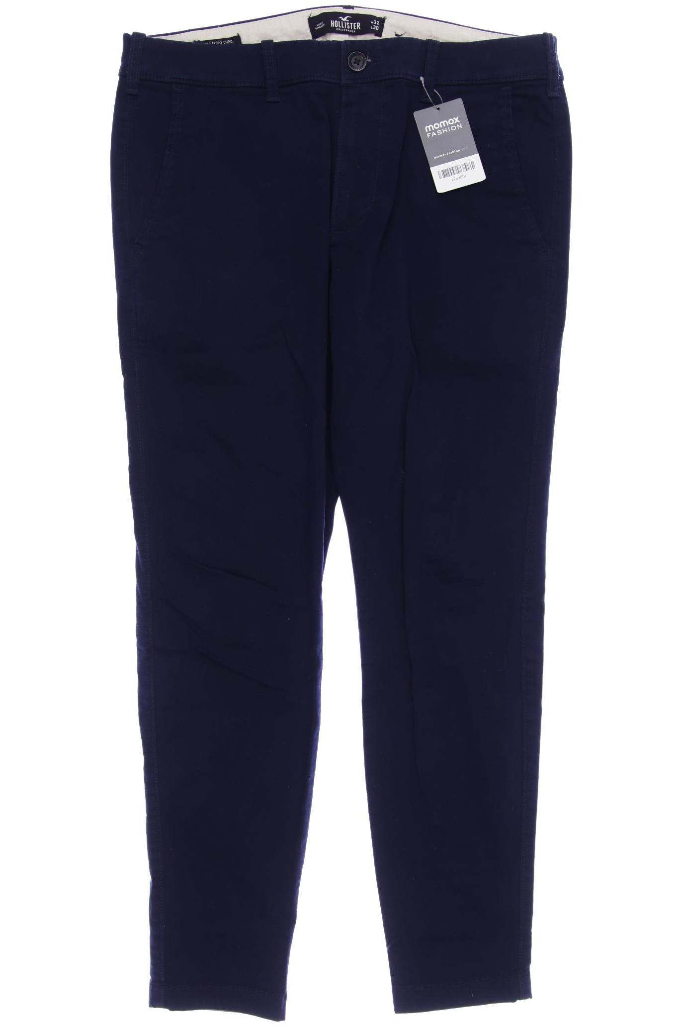 

Hollister Herren Stoffhose, marineblau