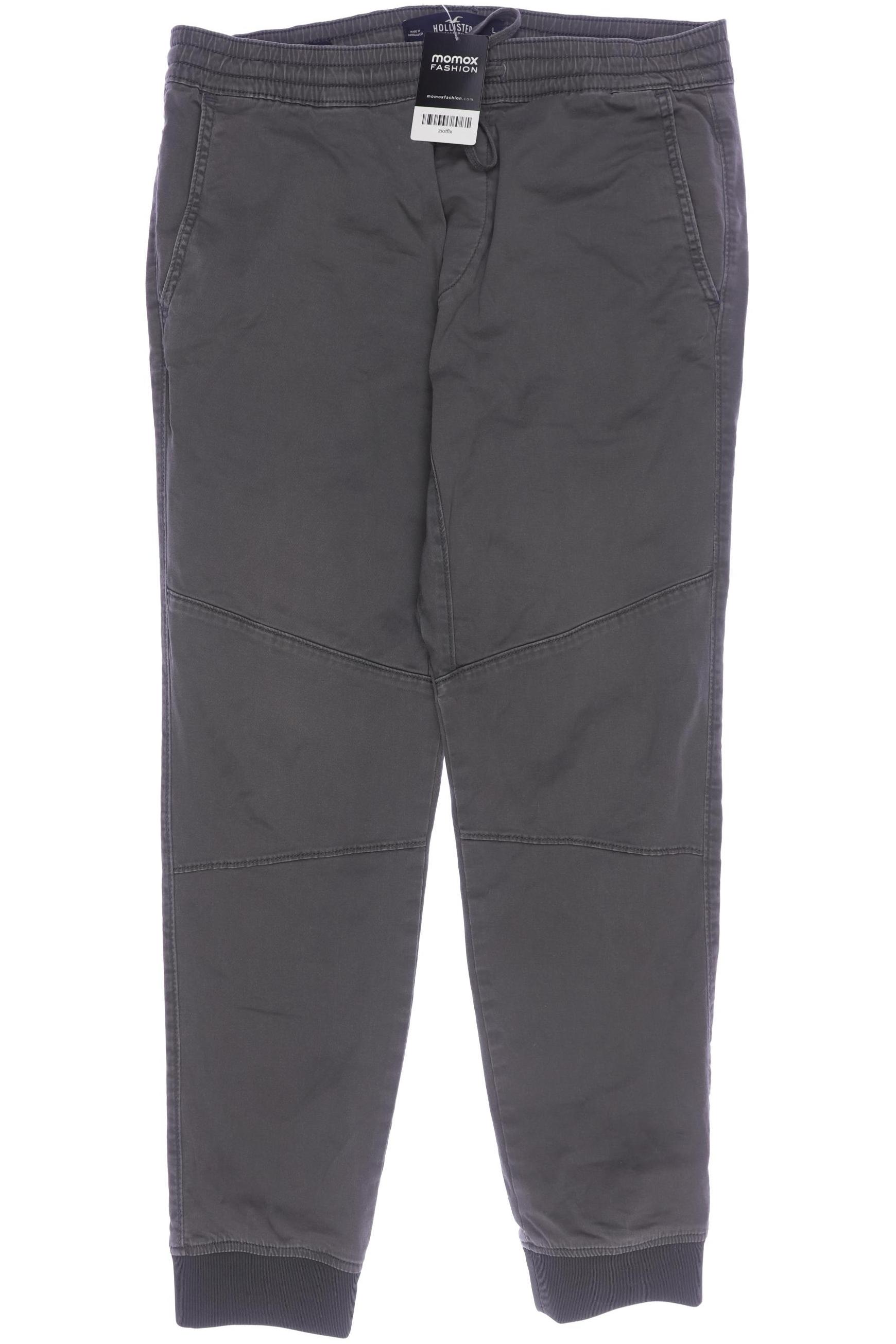 

Hollister Herren Stoffhose, grau, Gr. 0