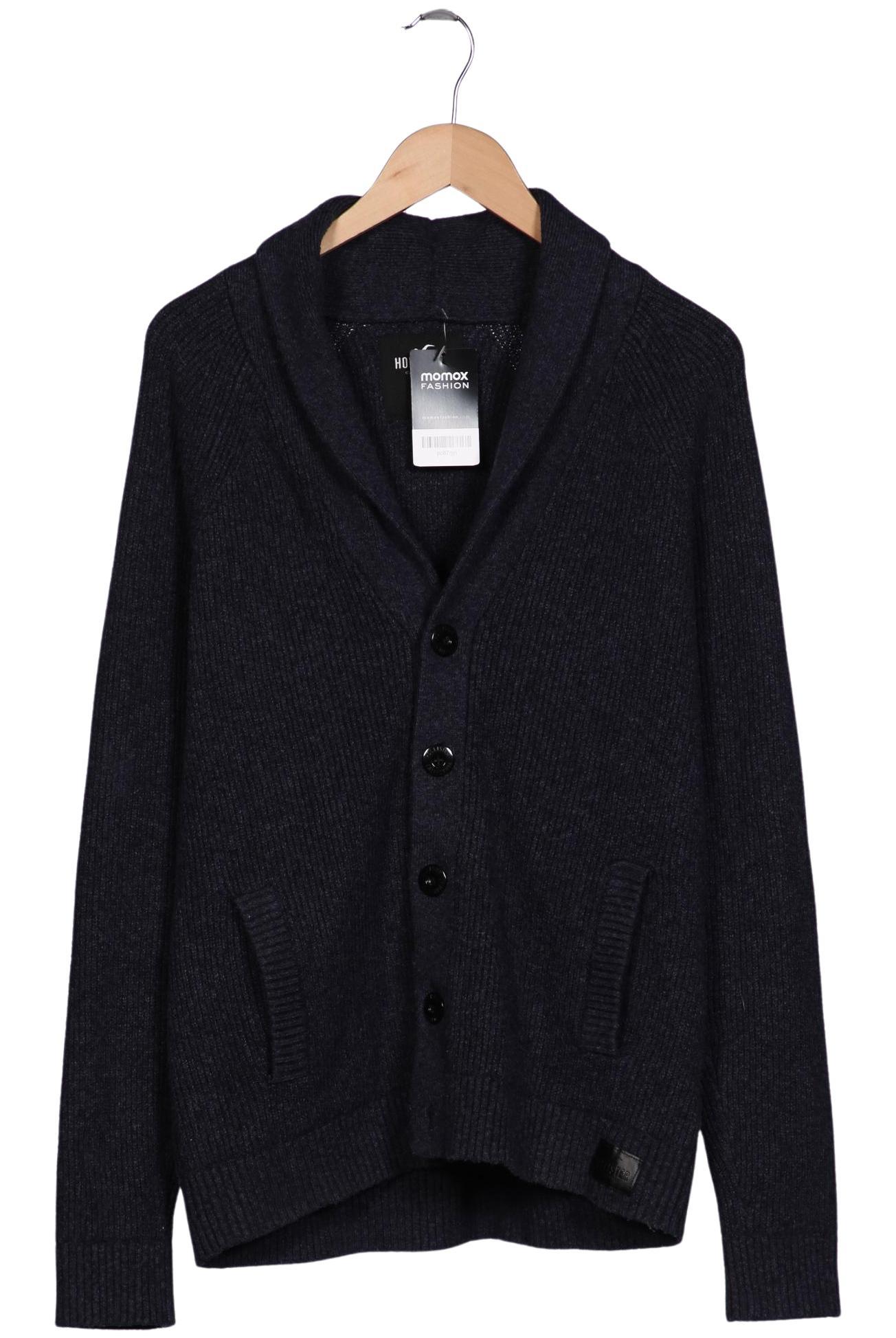 

Hollister Herren Strickjacke, marineblau, Gr. 48