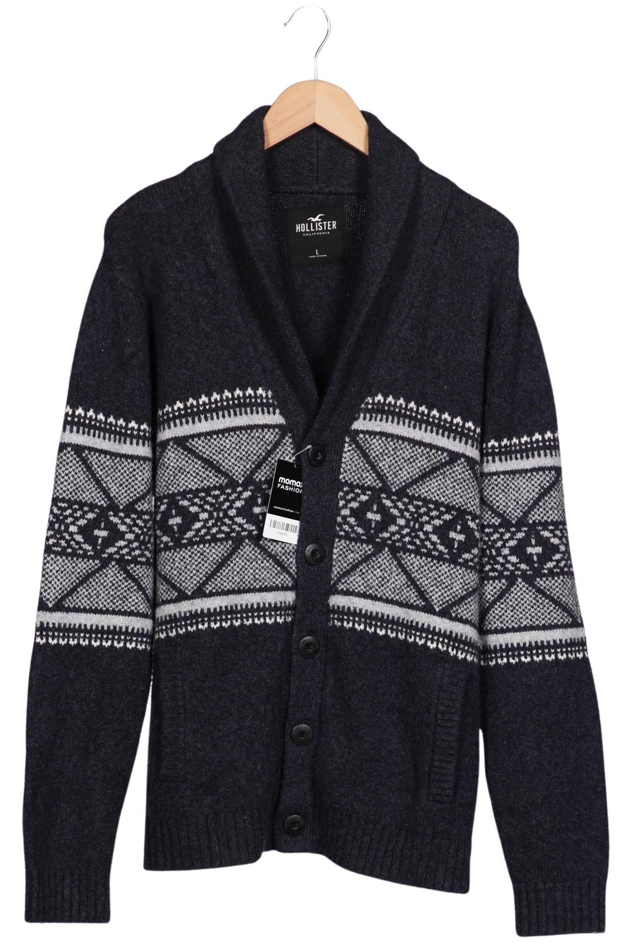 

Hollister Herren Strickjacke, marineblau, Gr. 52