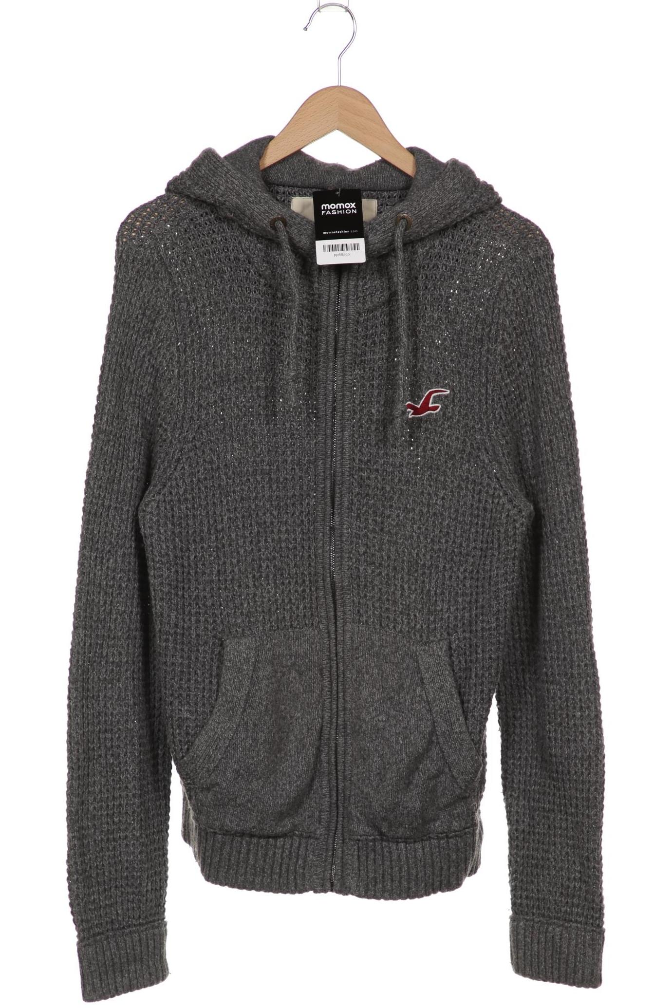 

Hollister Herren Strickjacke, grau, Gr. 52