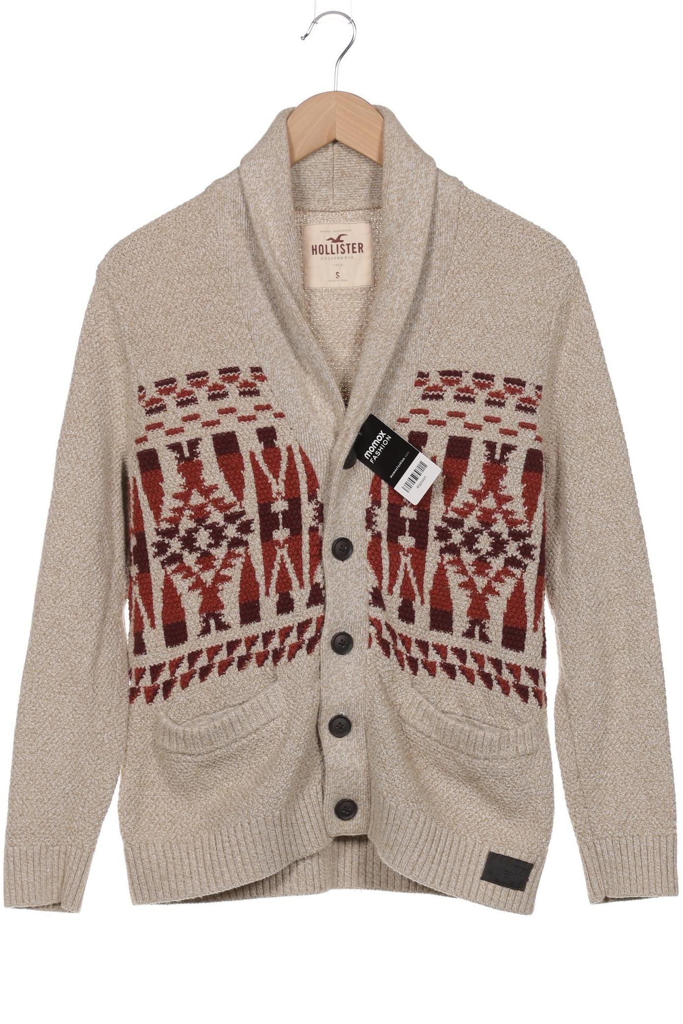 

Hollister Herren Strickjacke, beige, Gr. 46