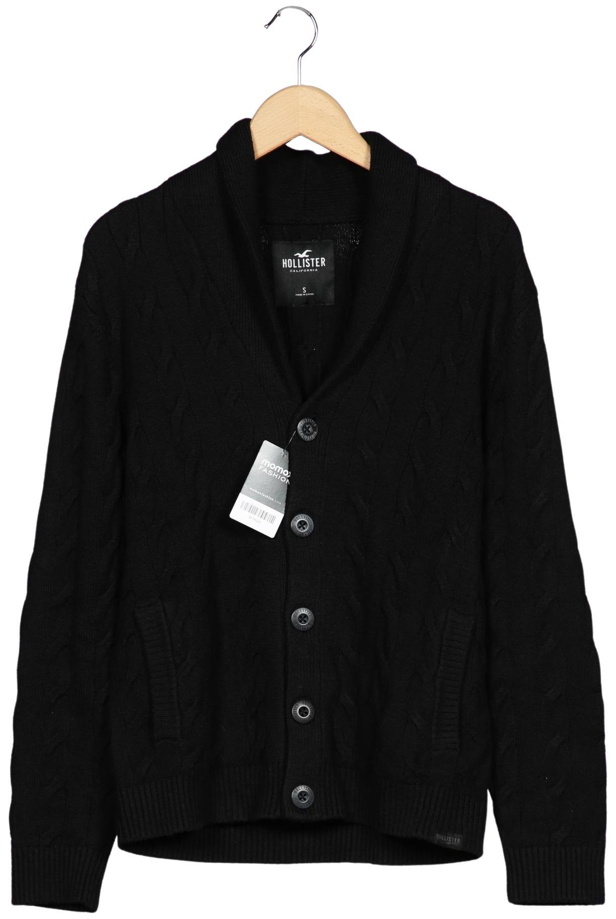 

Hollister Herren Strickjacke, schwarz, Gr. 46