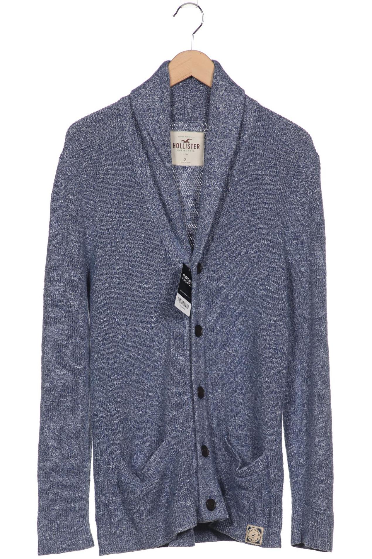 

Hollister Herren Strickjacke, blau, Gr. 46