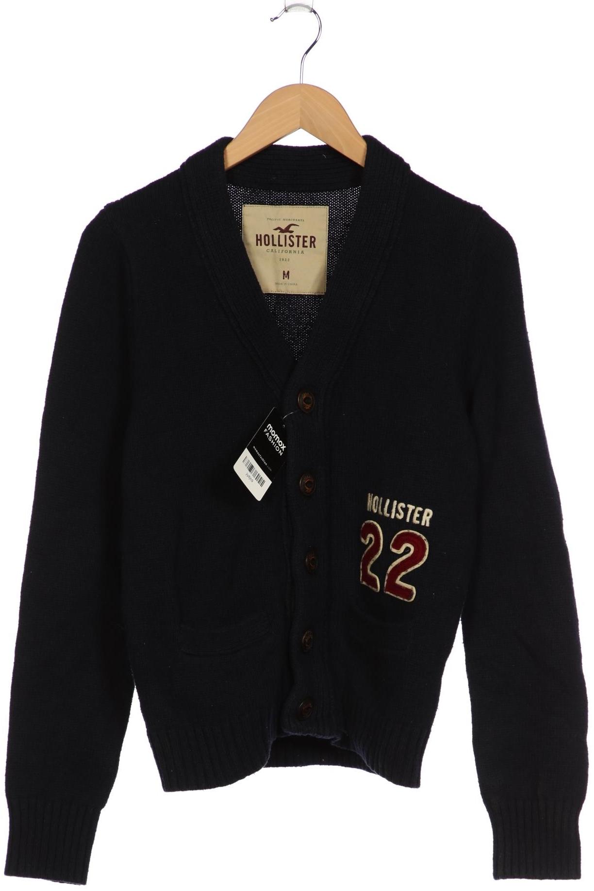 

Hollister Herren Strickjacke, marineblau, Gr. 48