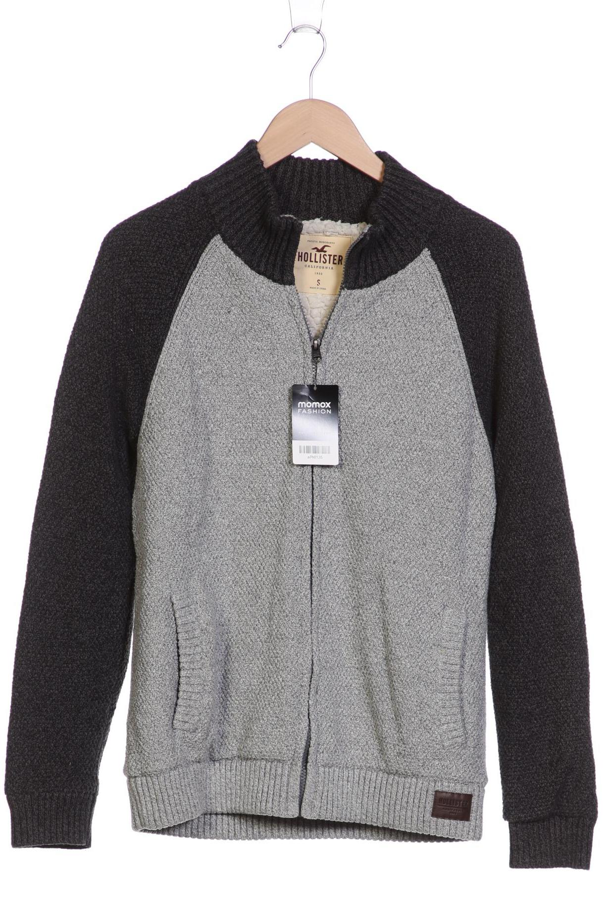 

Hollister Herren Strickjacke, grau