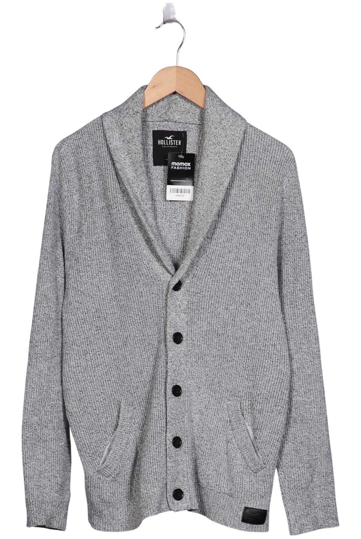 

Hollister Herren Strickjacke, grau, Gr. 54