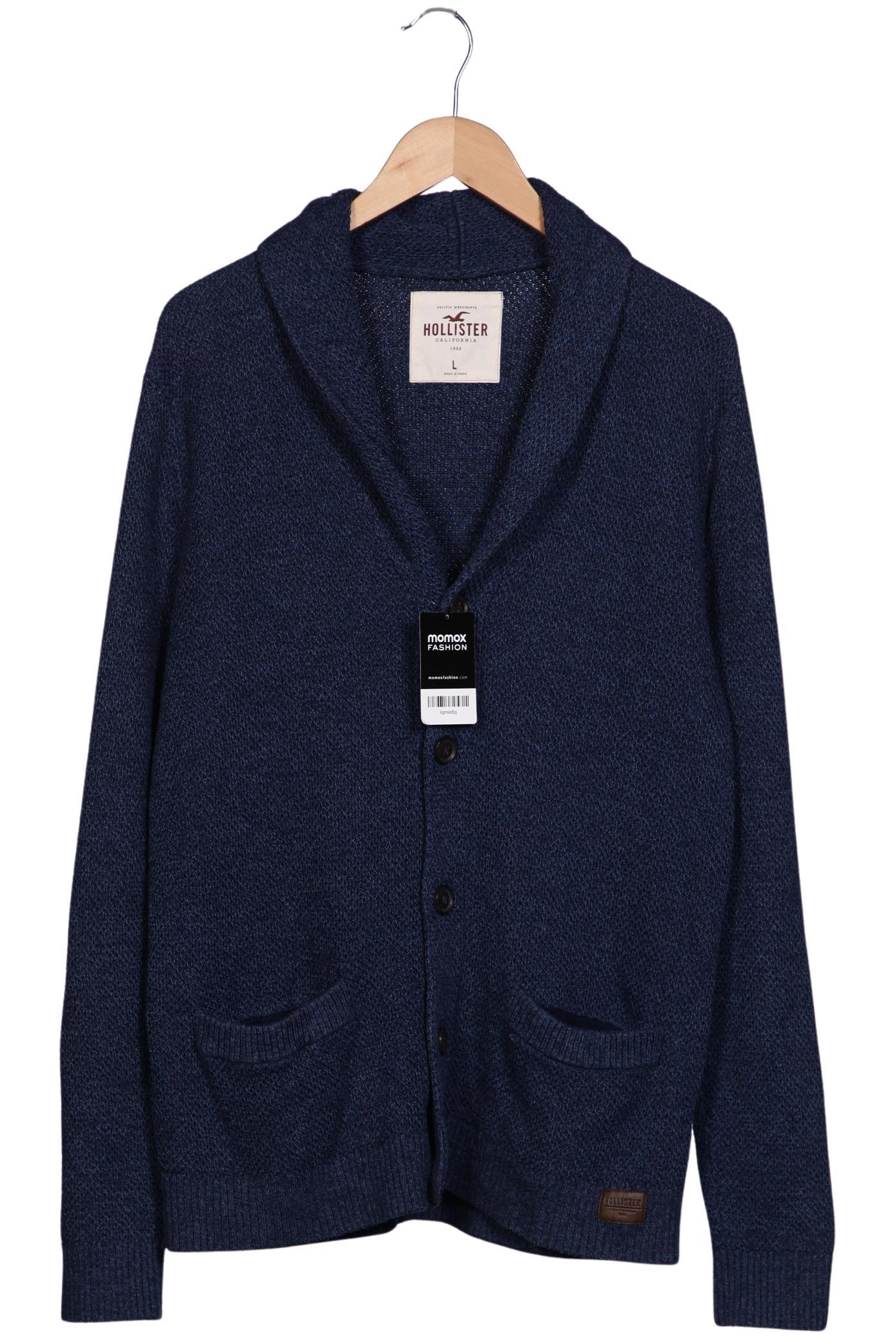 

Hollister Herren Strickjacke, marineblau, Gr. 52