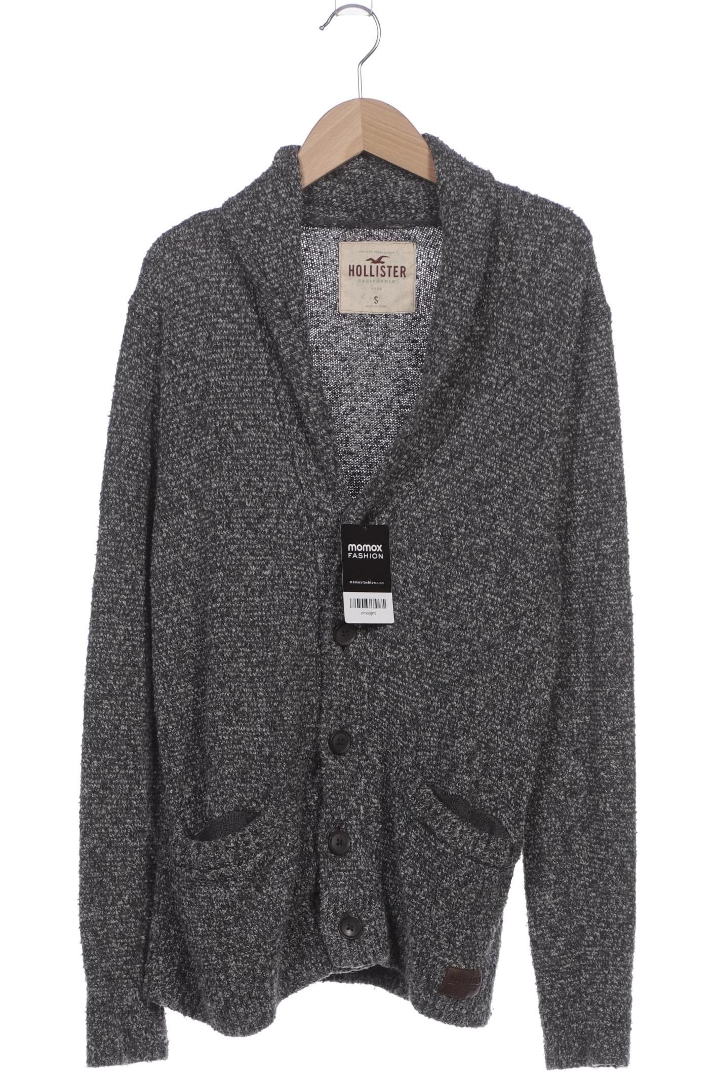 

Hollister Herren Strickjacke, grau, Gr. 46