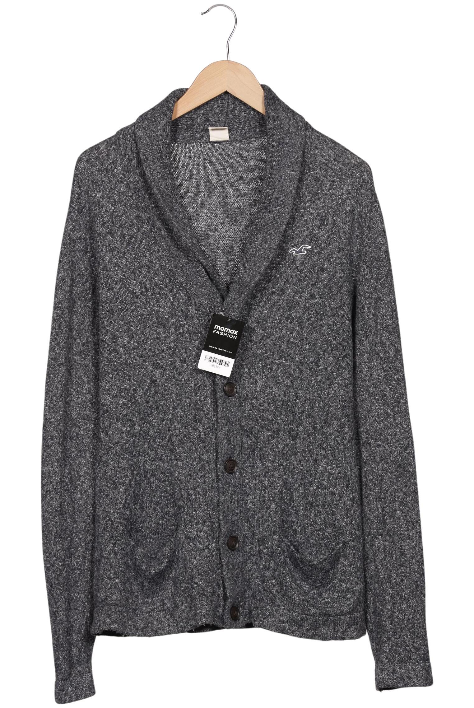 

Hollister Herren Strickjacke, grau, Gr. 52