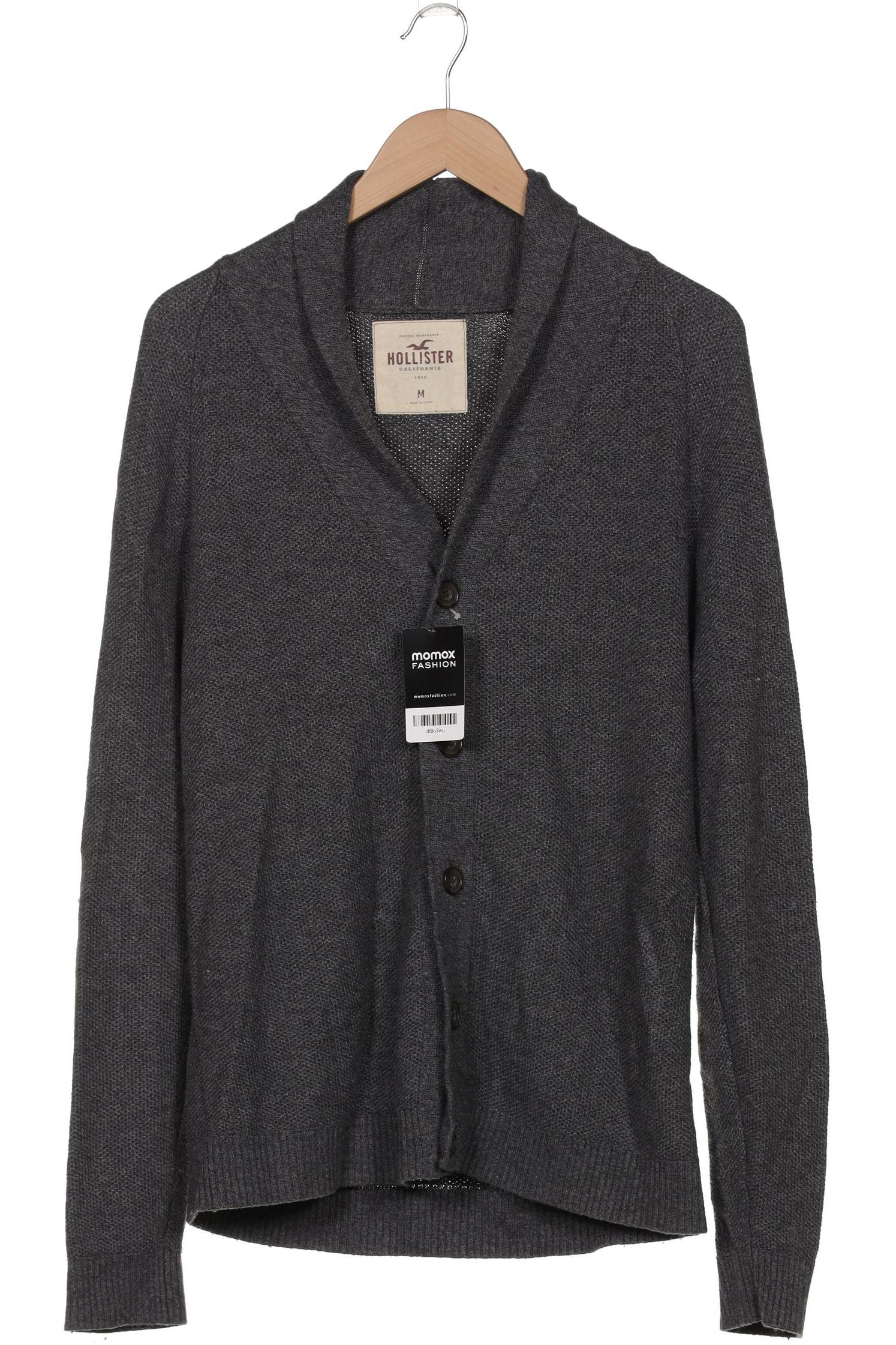 

Hollister Herren Strickjacke, grau, Gr. 48