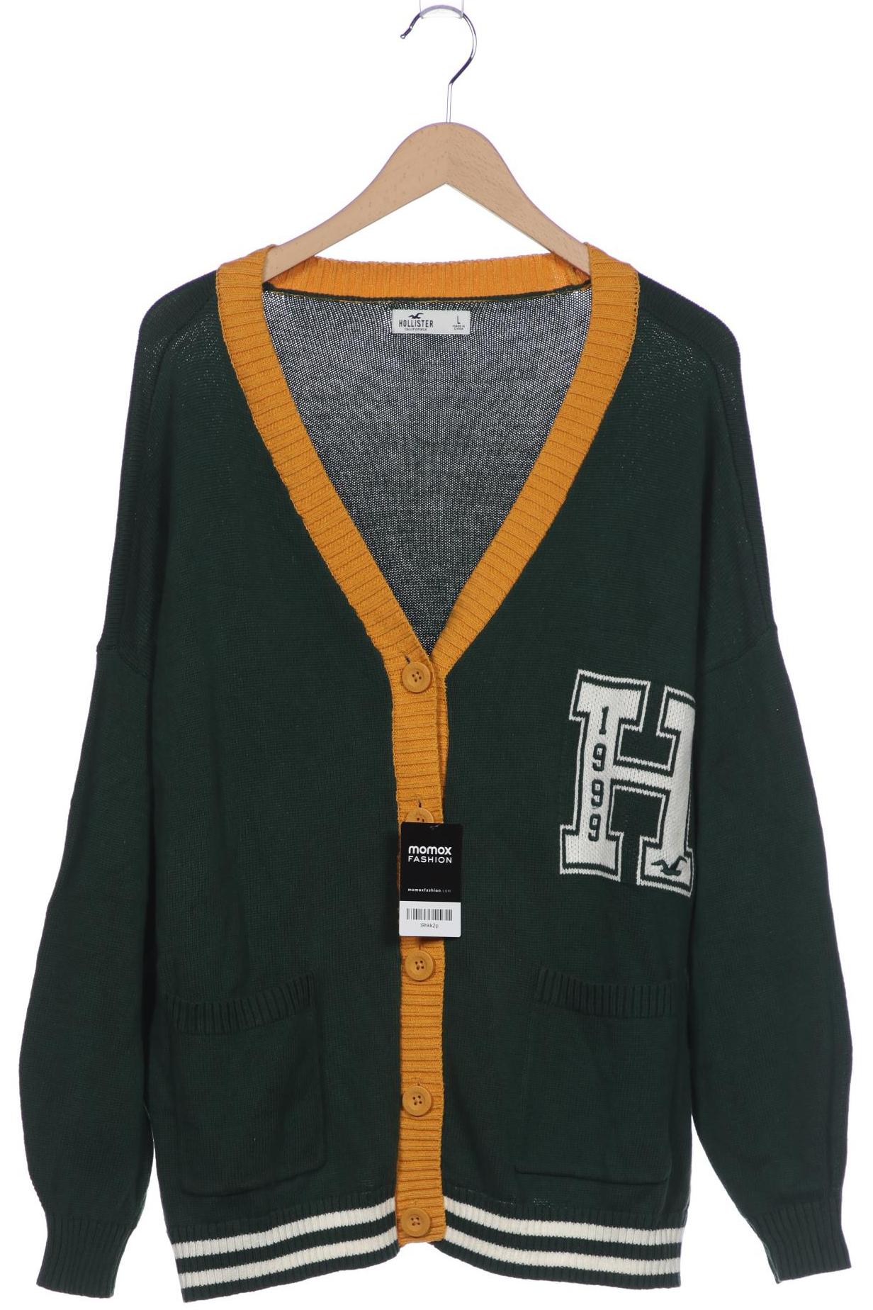 

Hollister Herren Strickjacke, grün, Gr. 52