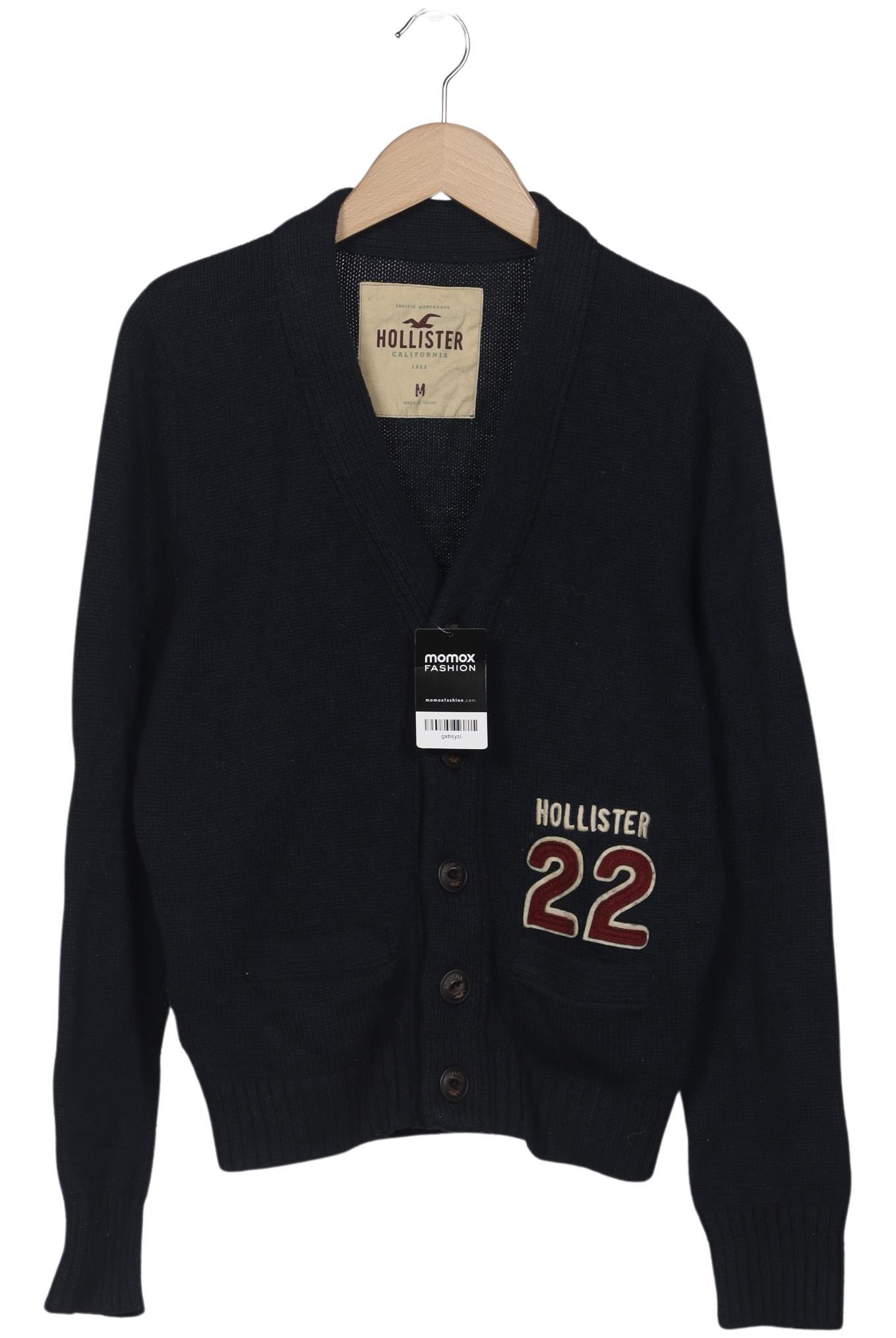 

Hollister Herren Strickjacke, marineblau, Gr. 48
