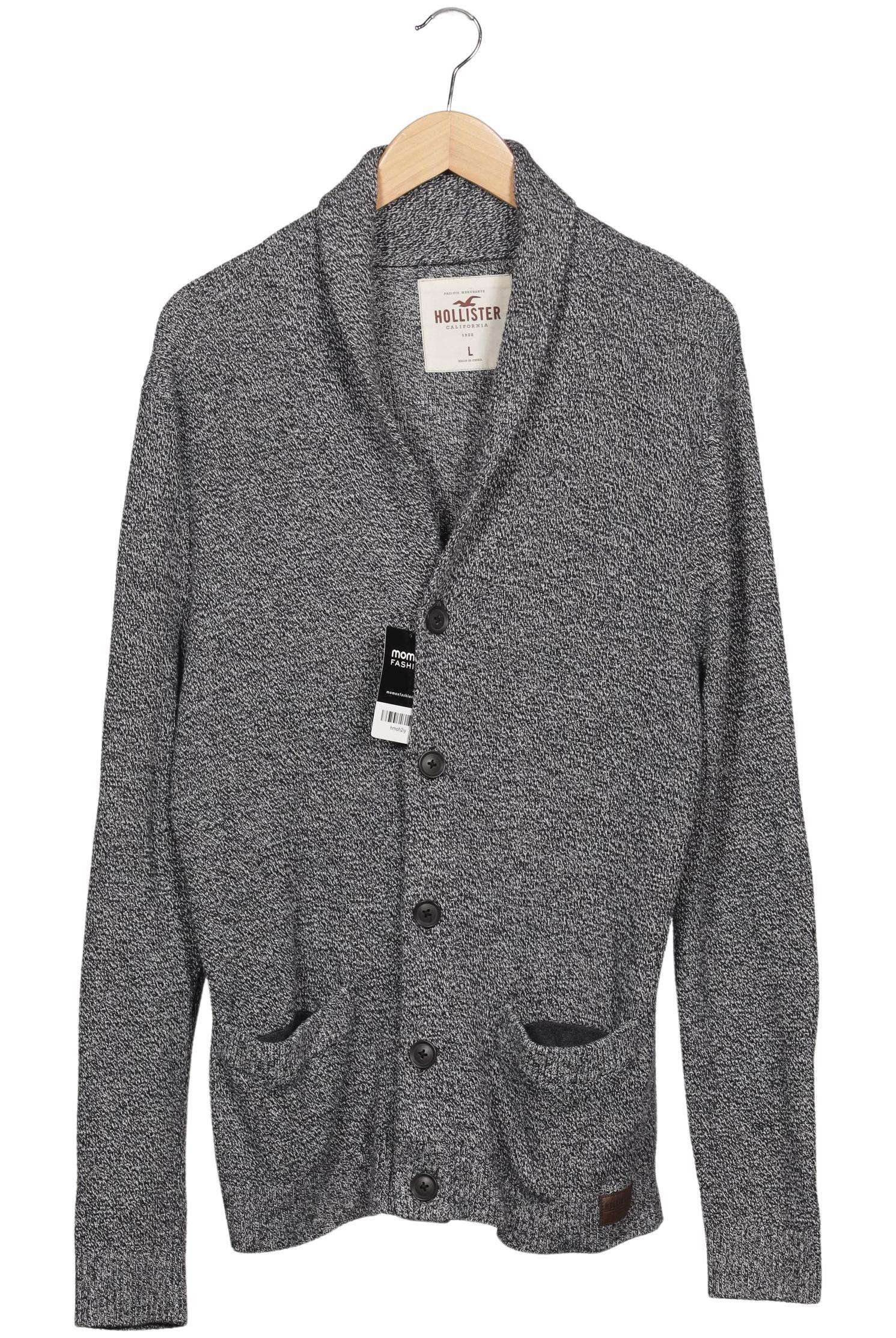

Hollister Herren Strickjacke, grau, Gr. 52