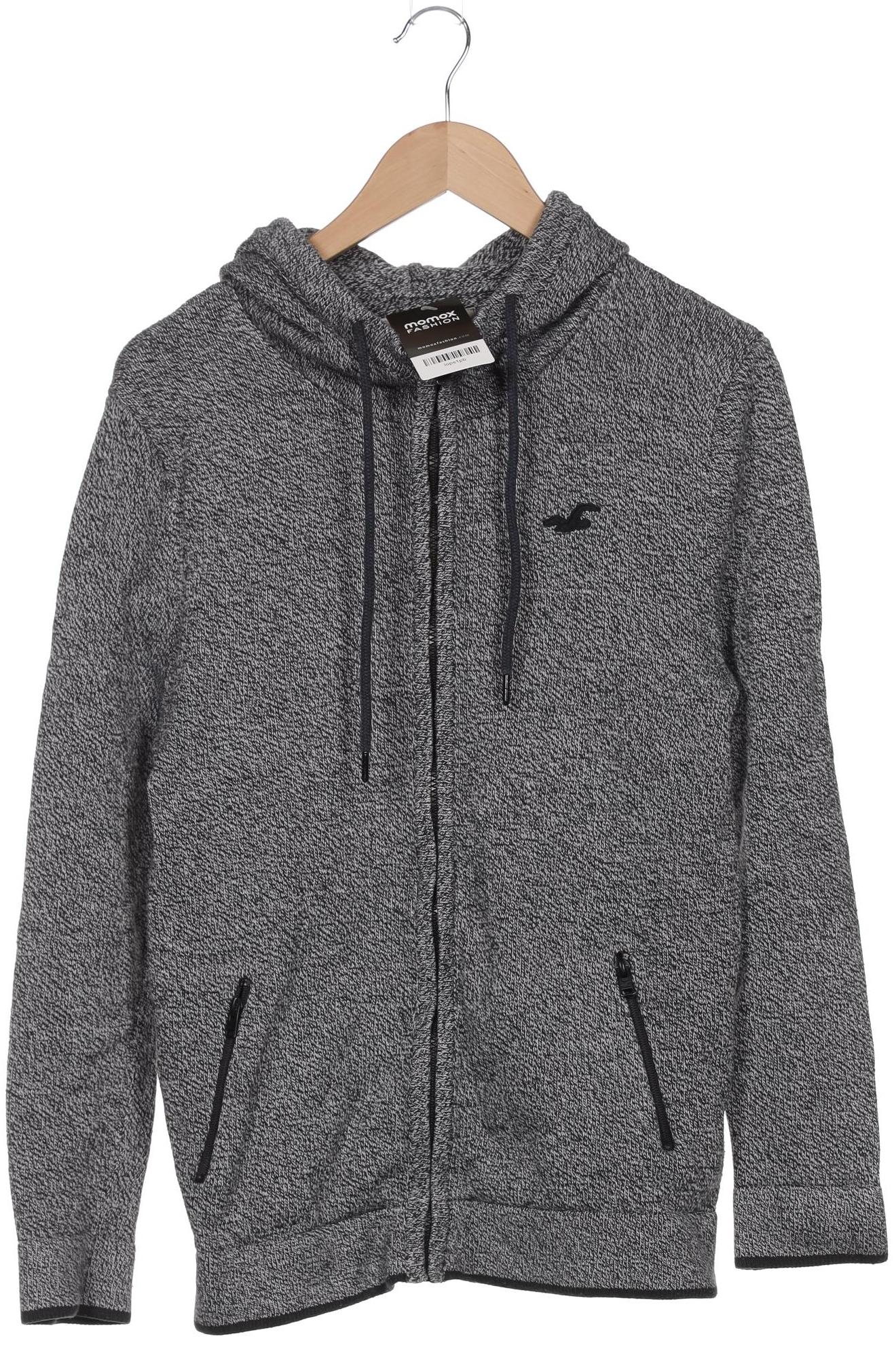 

Hollister Herren Strickjacke, grau, Gr. 46