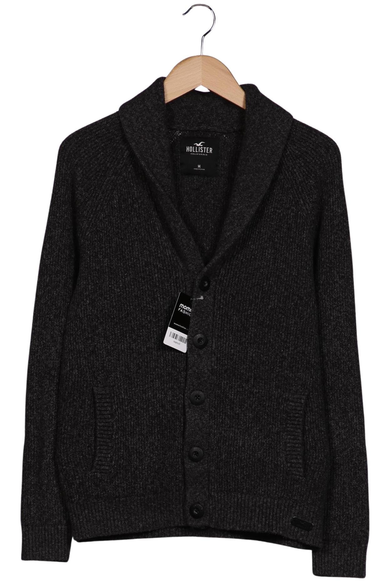 

Hollister Herren Strickjacke, grau, Gr. 48
