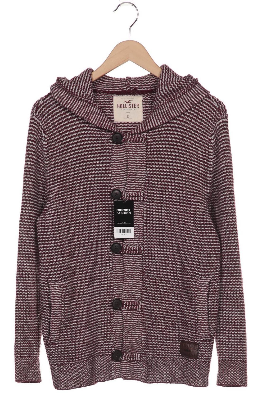 

Hollister Herren Strickjacke, bordeaux