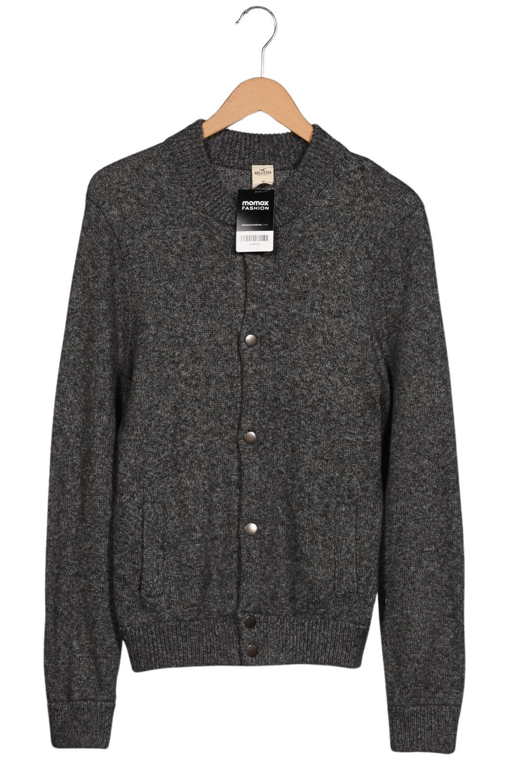 

Hollister Herren Strickjacke, grau, Gr. 48