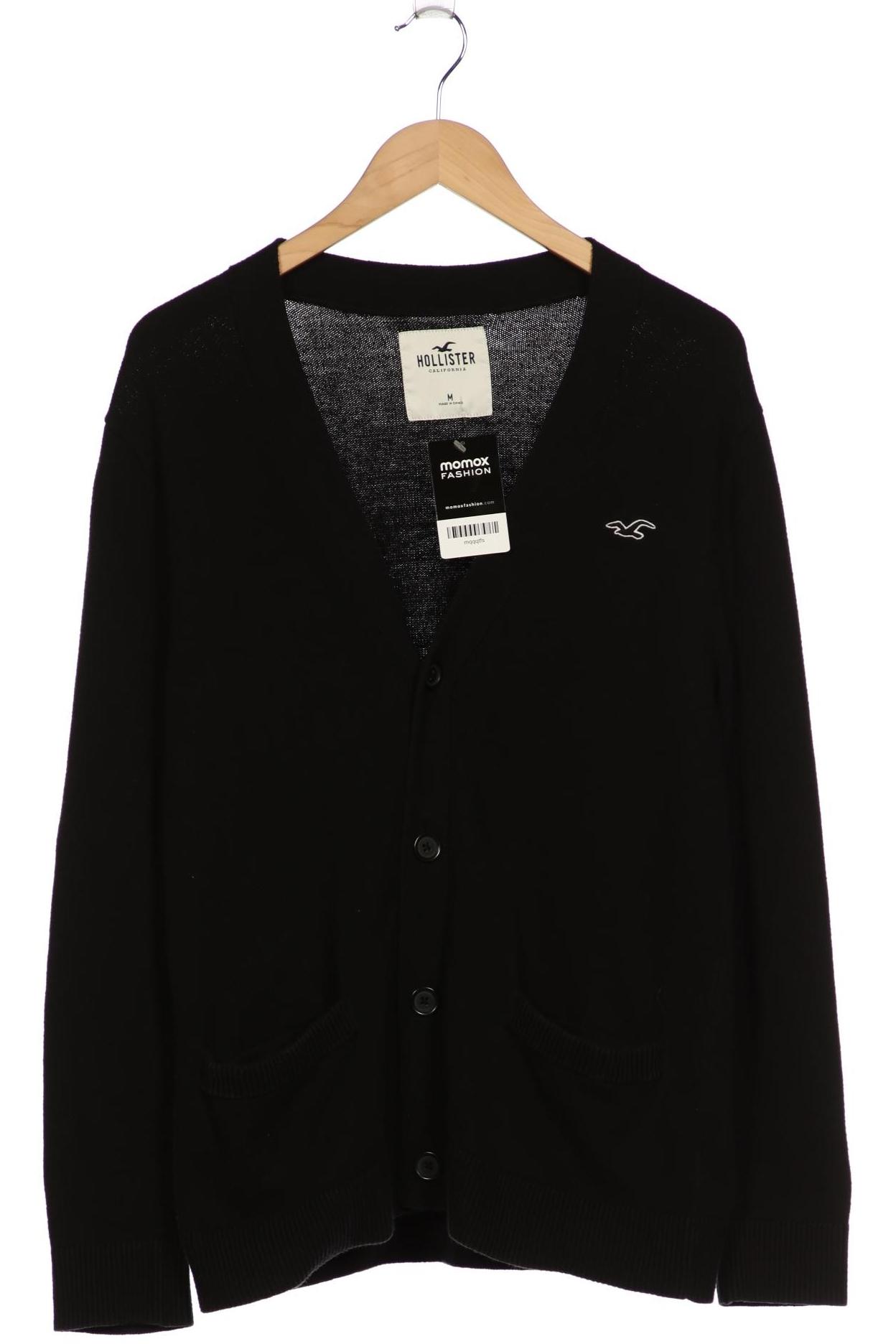 

Hollister Herren Strickjacke, schwarz, Gr. 48