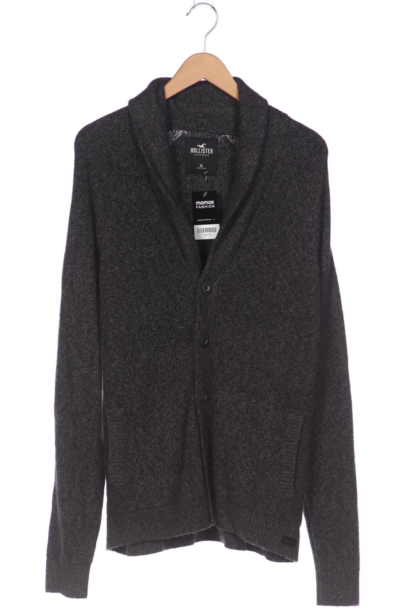 

Hollister Herren Strickjacke, grau, Gr. 54