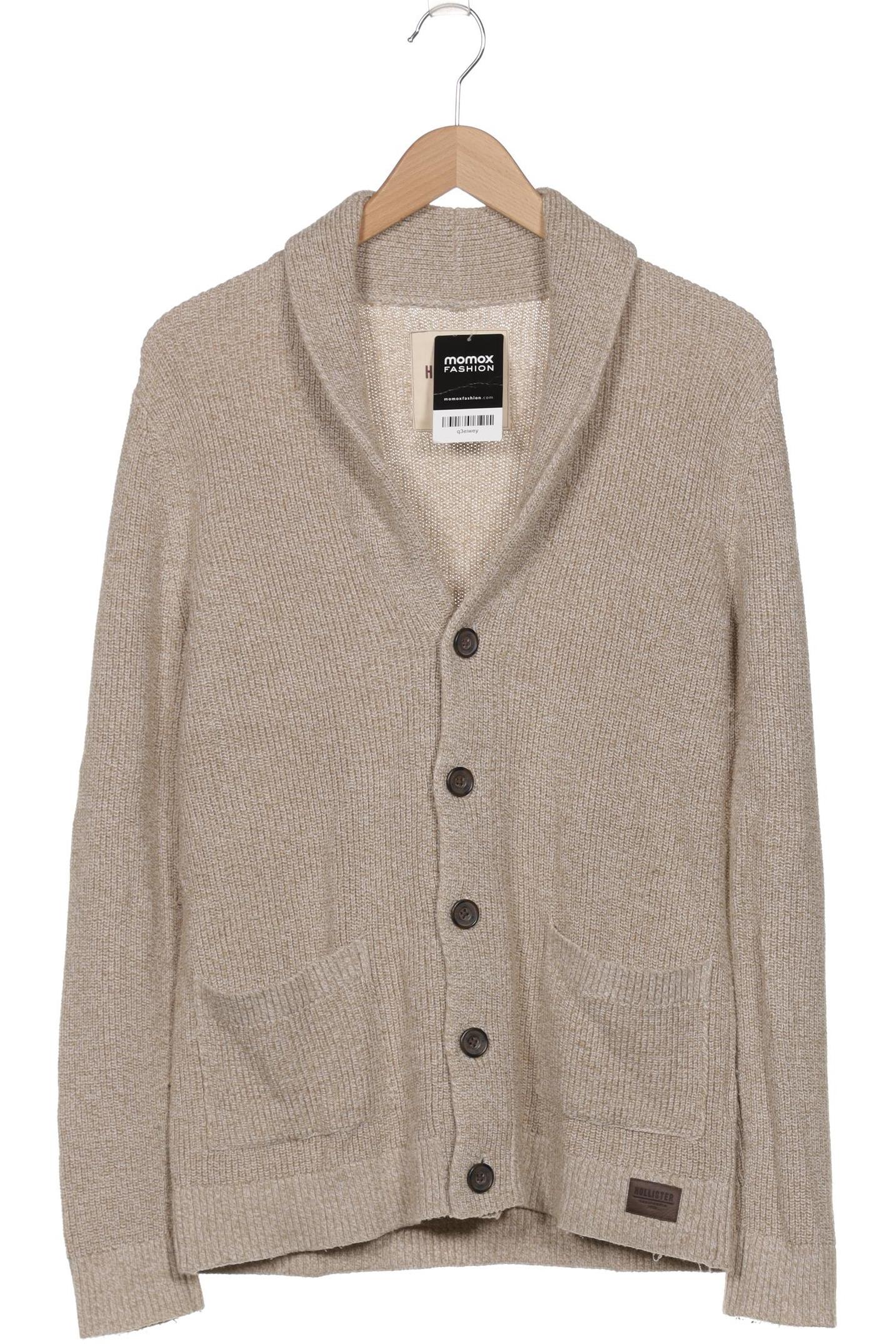 

Hollister Herren Strickjacke, beige, Gr. 46