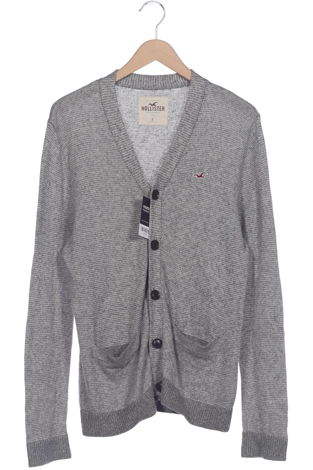 

Hollister Herren Strickjacke, grau