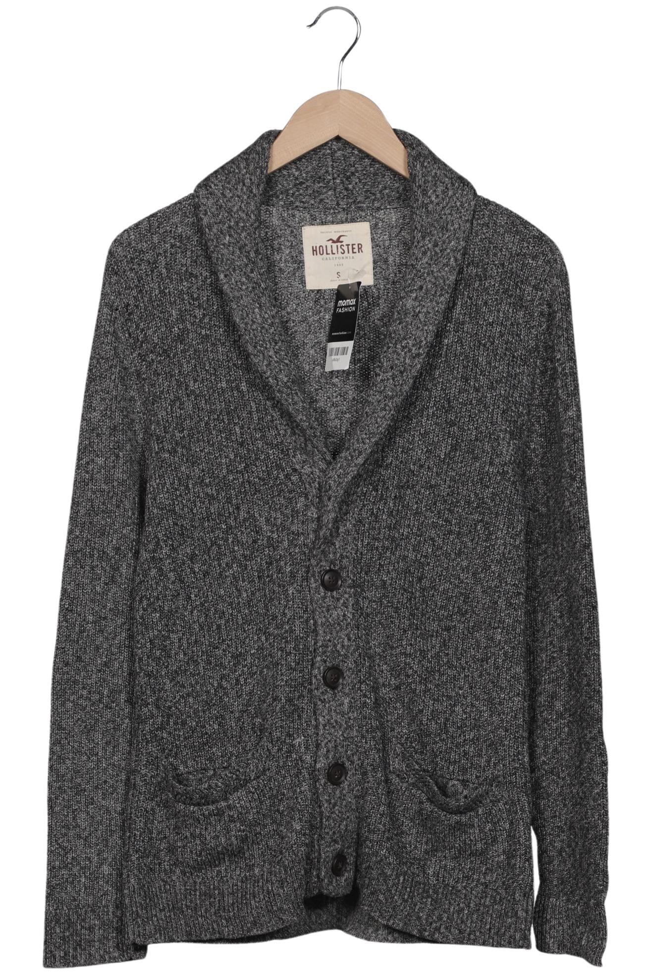

Hollister Herren Strickjacke, grau, Gr. 46