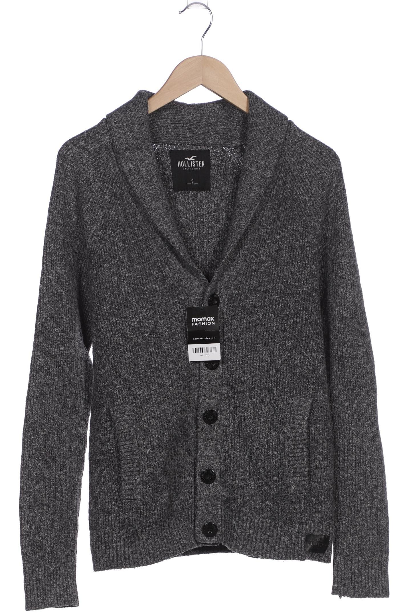 

Hollister Herren Strickjacke, grau, Gr. 46