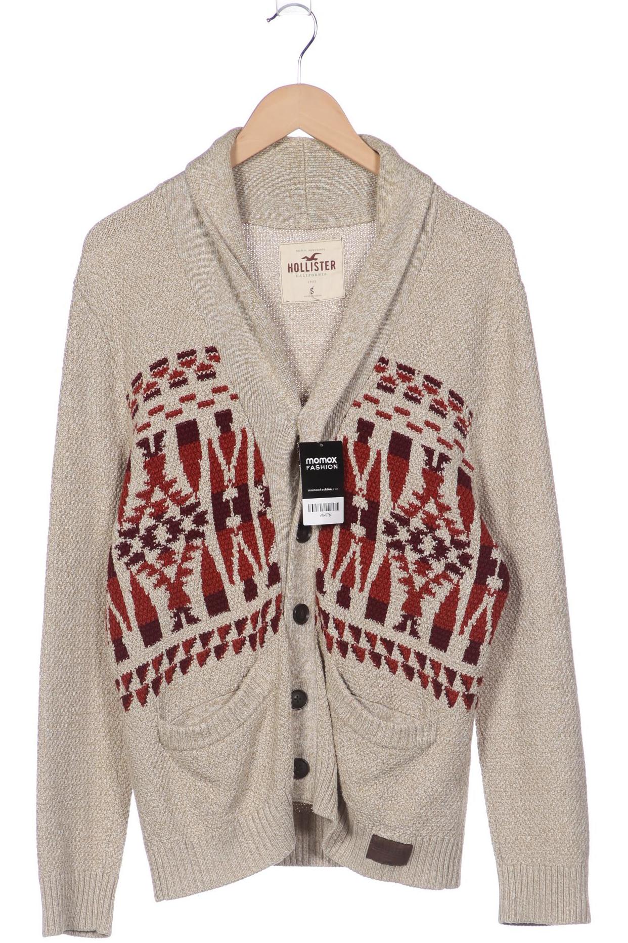

Hollister Herren Strickjacke, beige, Gr. 46